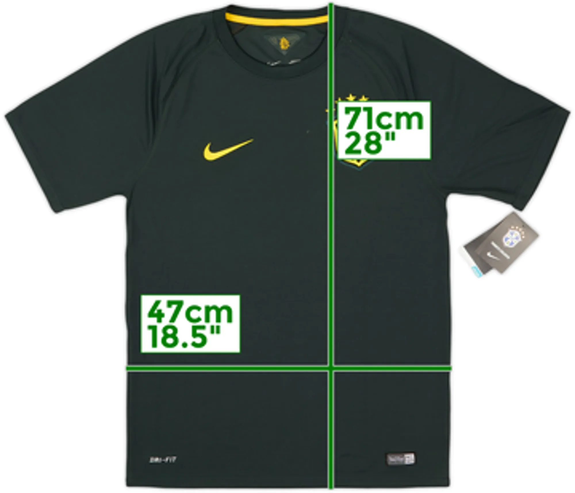 2014-15 Brazil Third Shirt (L)