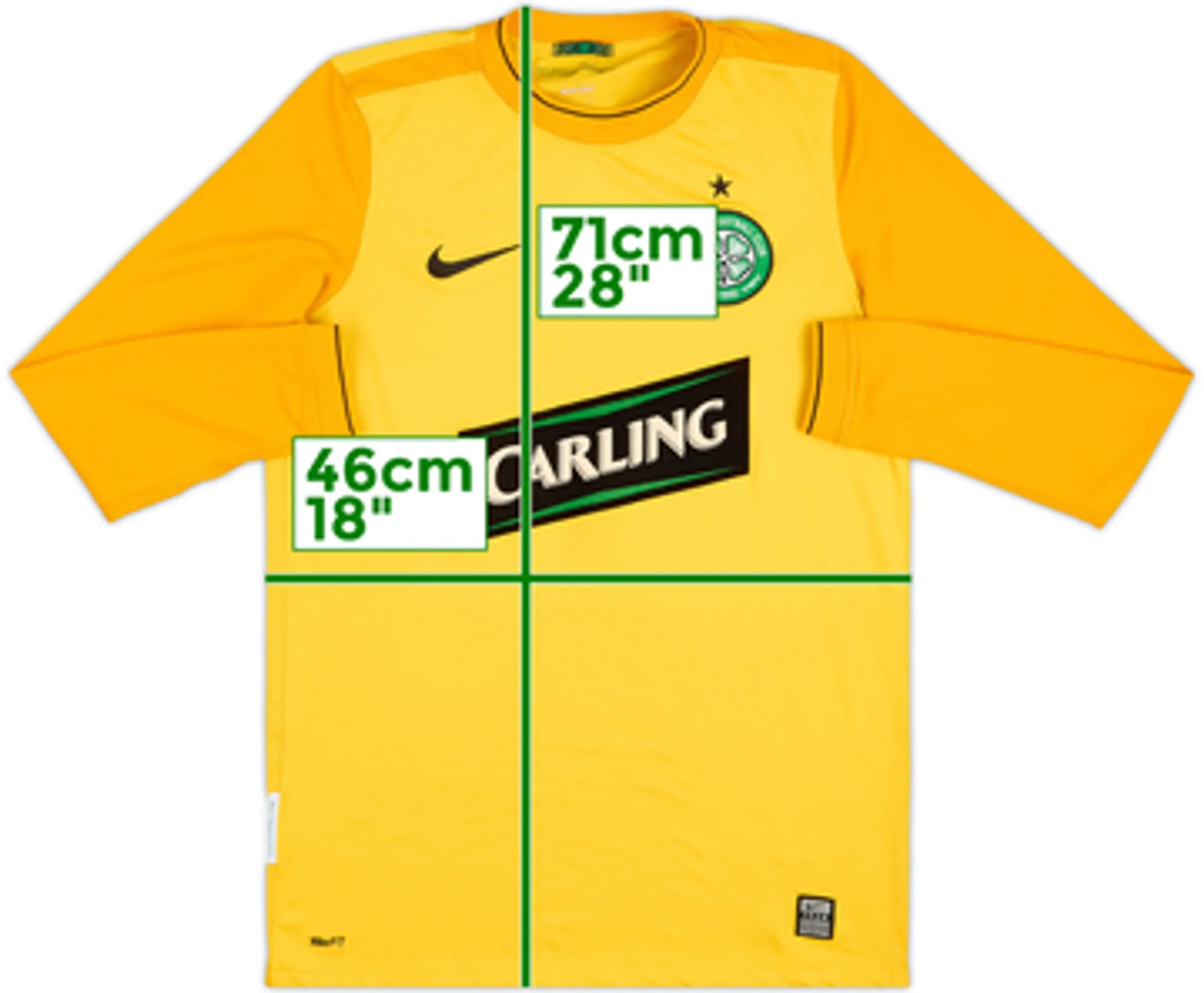 2009-10 Celtic GK Shirt - 6/10 - (S)