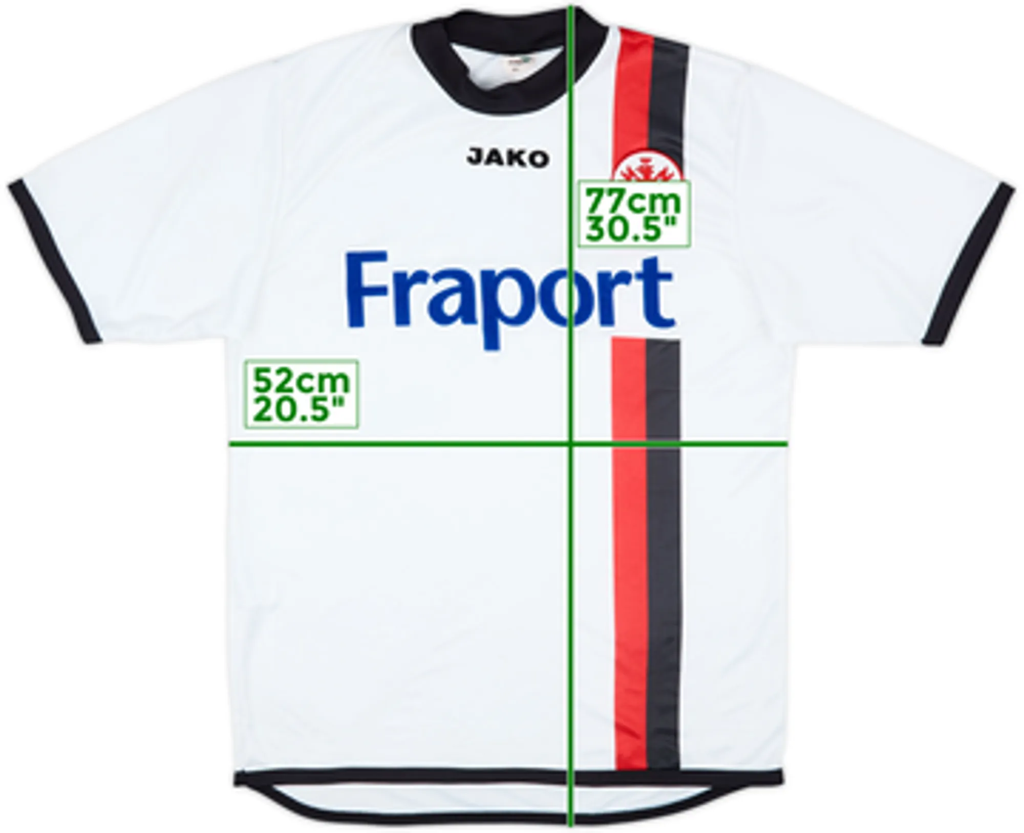 2005-06 Eintracht Frankfurt Away Shirt - 7/10 - (M/L)