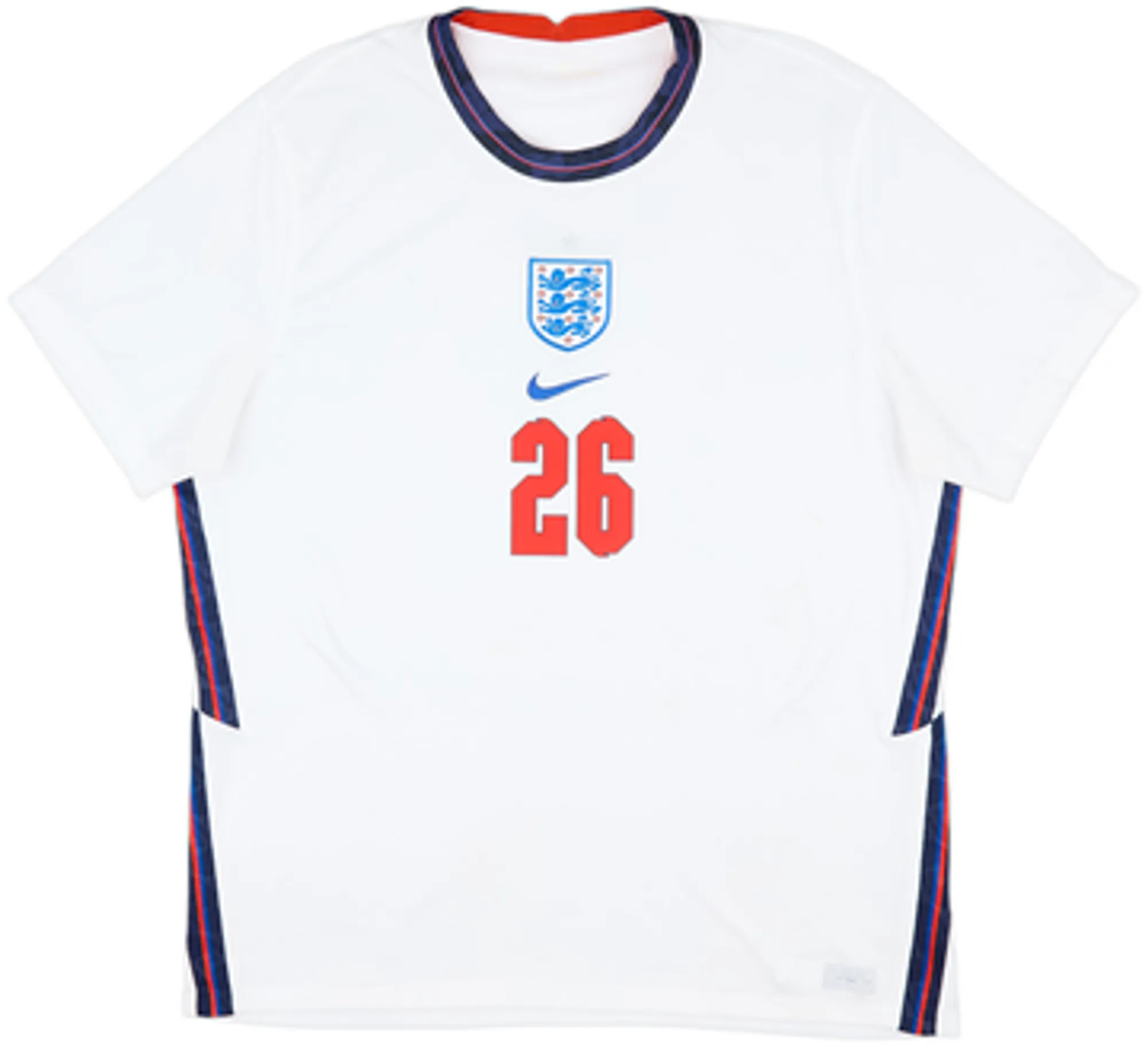 2020-22 England Home Shirt Bellingham #26 - 6/10 - (XL)