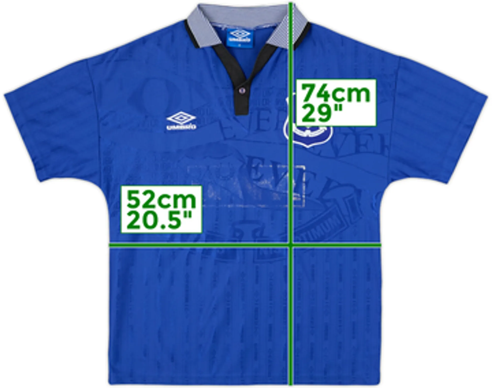 1995-97 Everton Home Shirt - 4/10 - (M)