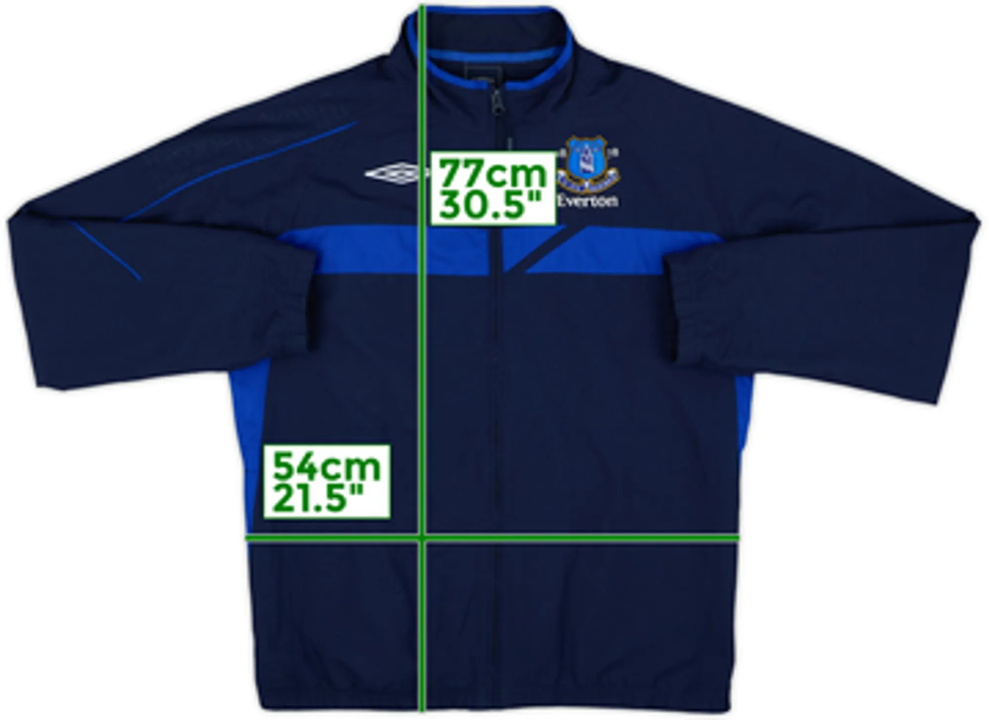 2004-05 Everton Umbro Track Jacket - 5/10 - (L)