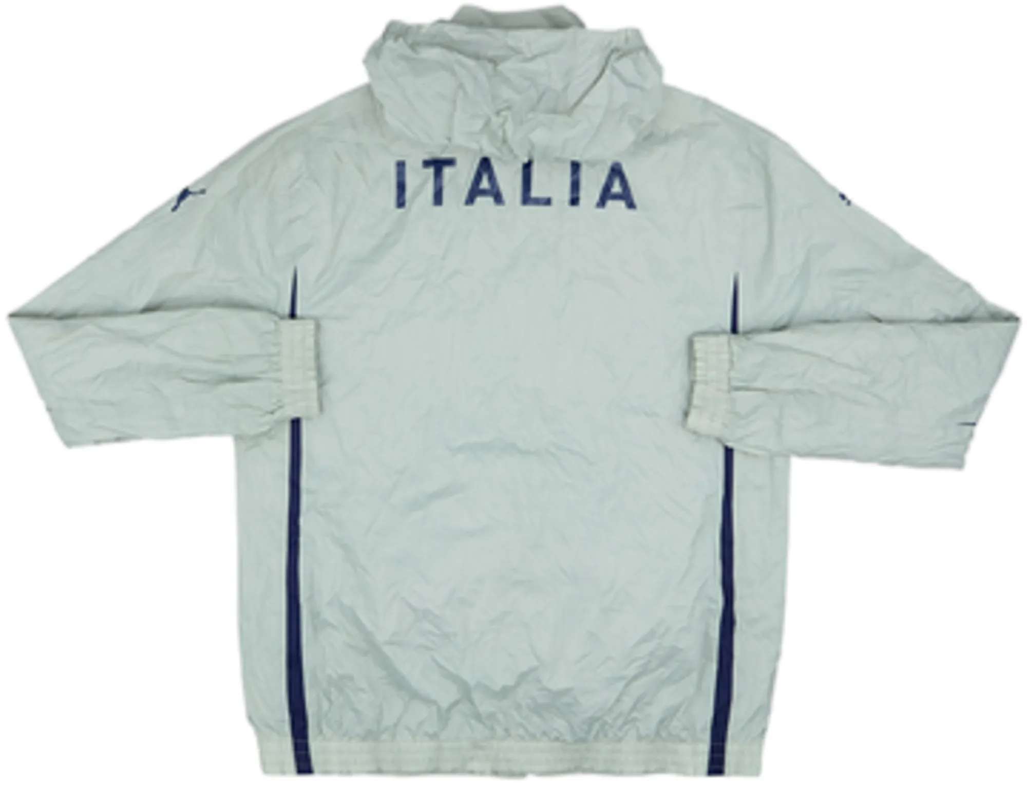 2012-13 Italy Puma Hooded Rain Jacket - 10/10 - (L)