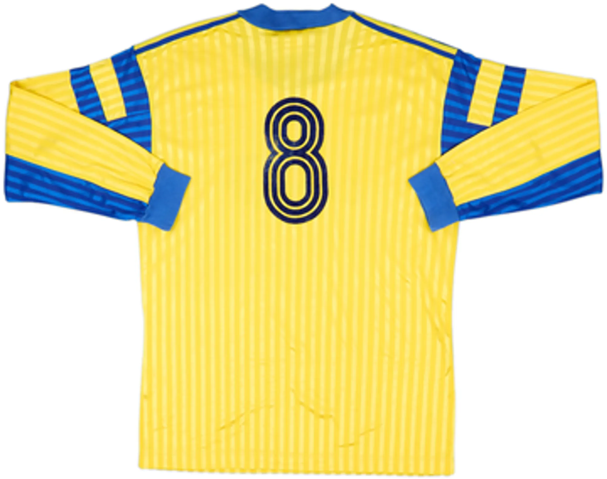 1980s Coupe de France Home L/S Shirt #8 - 9/10 - (L)