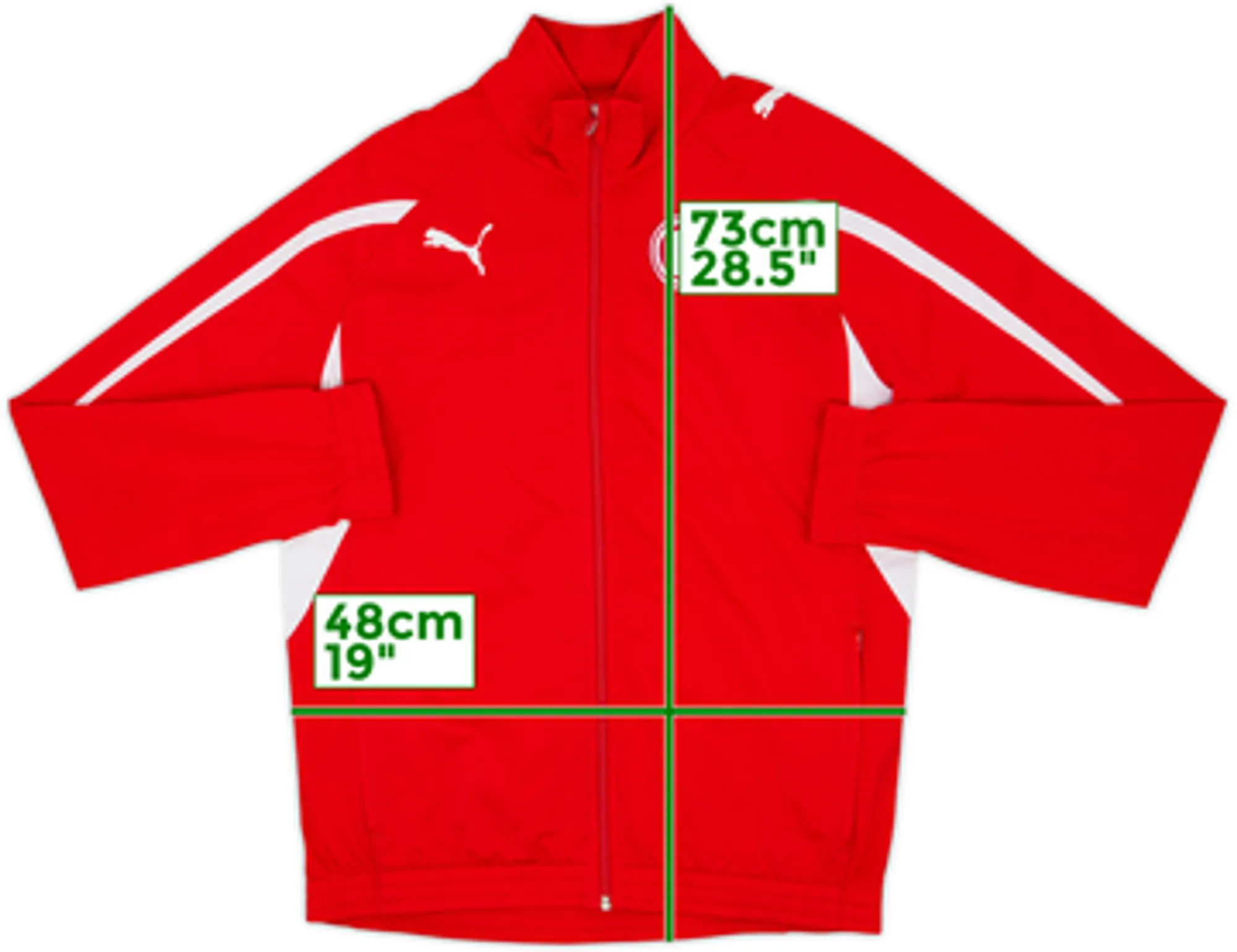 2013-14 Fortuna Dusseldorf Puma Track Jacket - 8/10 - (S)