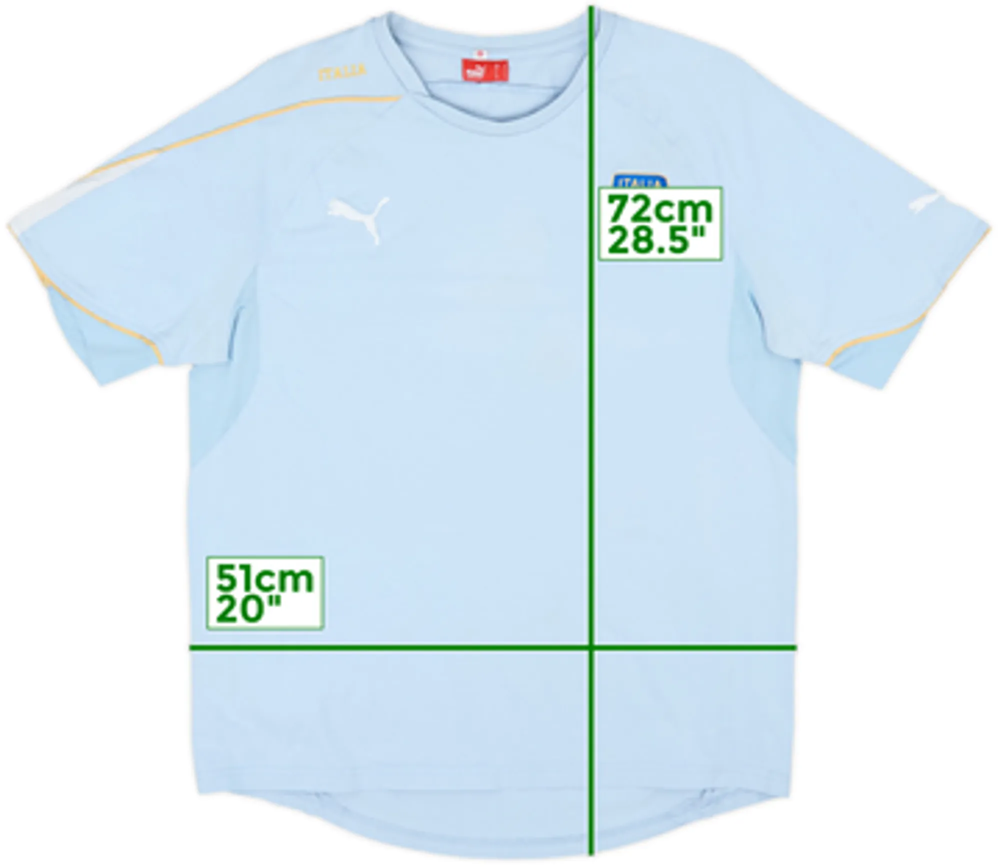 2009-10 Italy Puma Leisure Tee - 8/10 - (L)