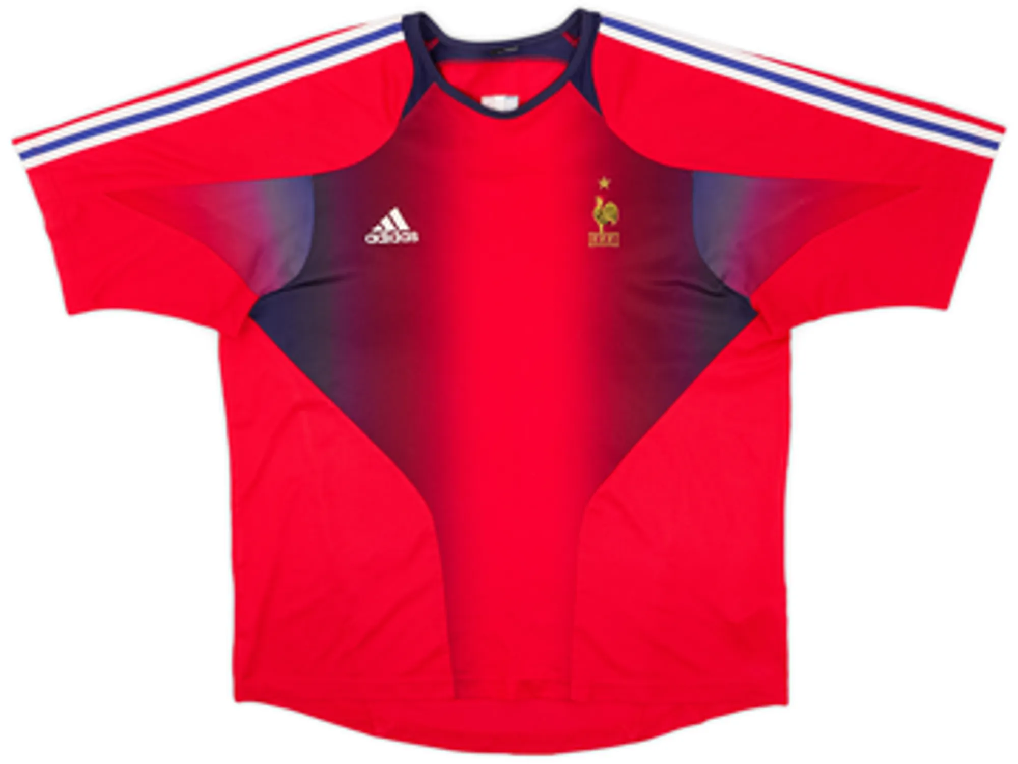 2004-05 France adidas Training Shirt - 8/10 - (S)