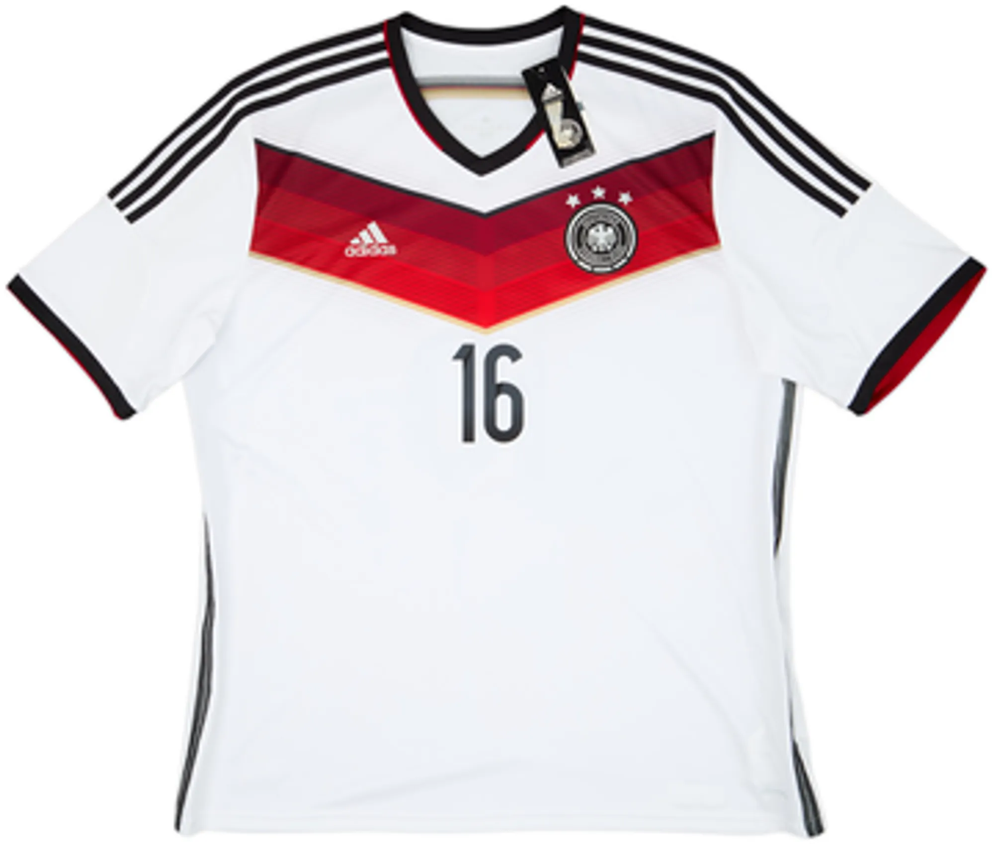 2014-15 Germany Home Shirt Lahm #16 (XXL)
