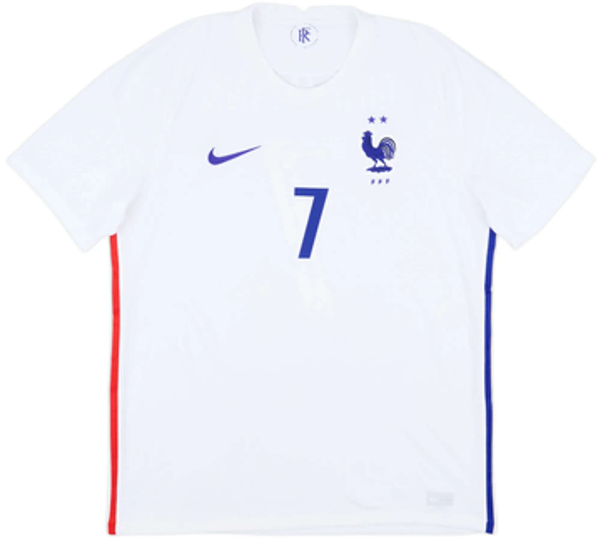 2020-21 France Away Shirt Griezmann #7 - 6/10 - (S)