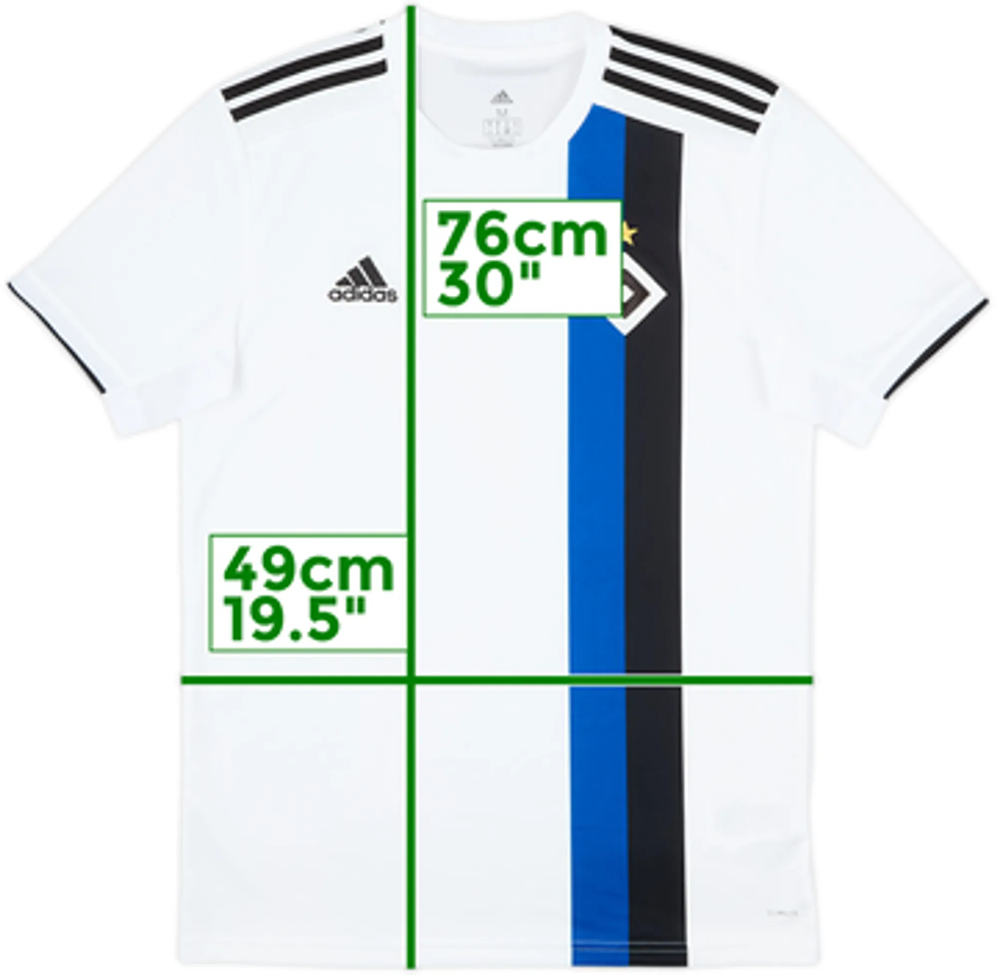 2019-20 Hamburg Home Shirt - 8/10 - (M)
