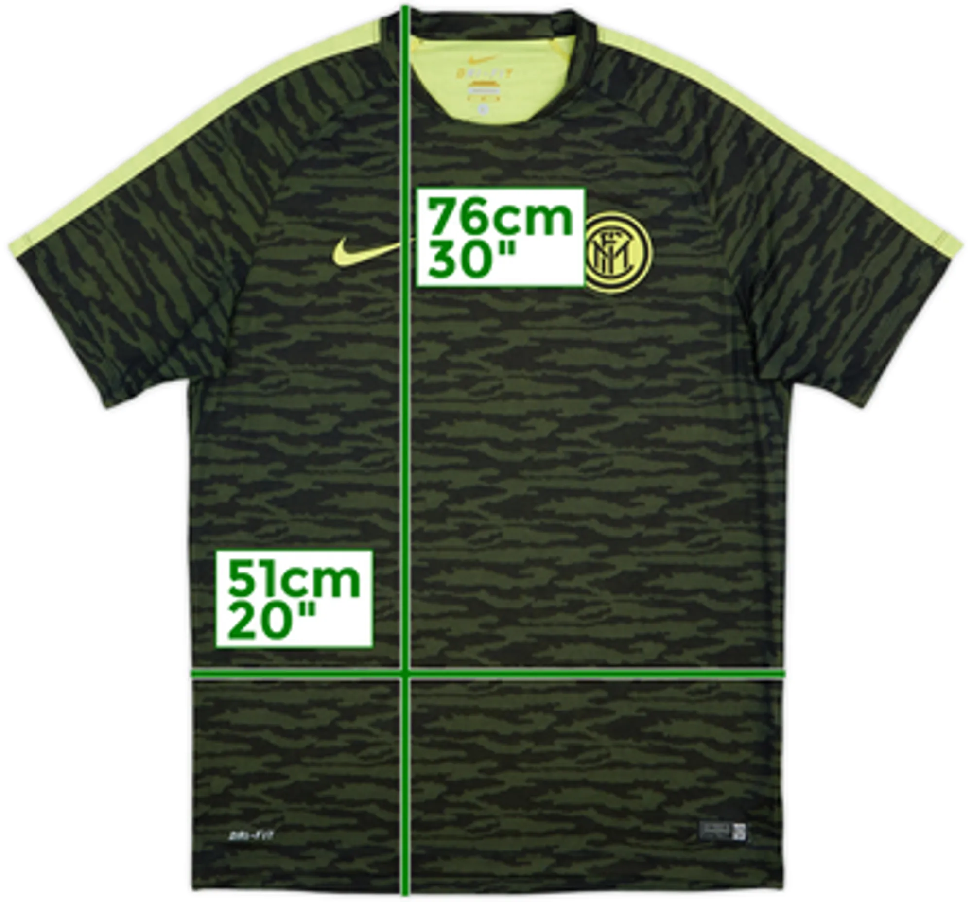 2015-16 Inter Milan Nike Training Shirt - 10/10 - (L)
