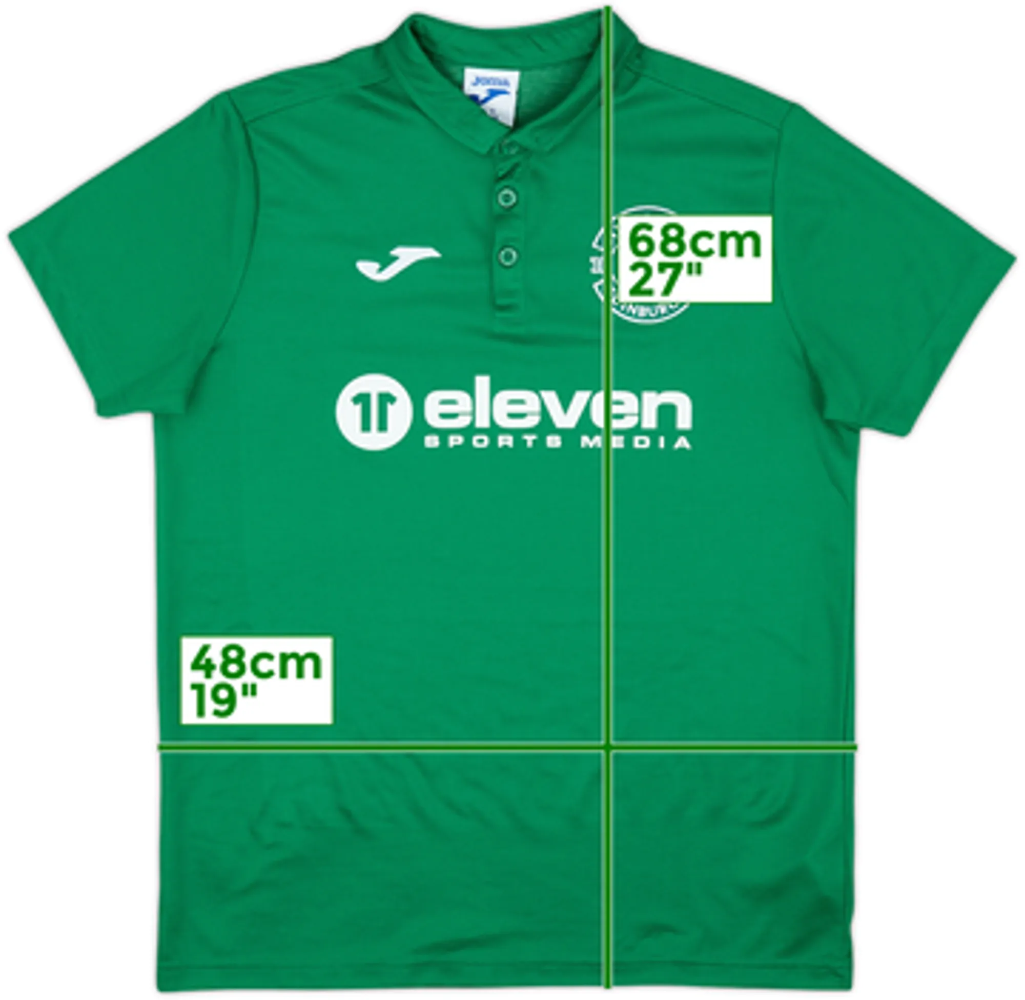 2021-22 Hibernian Joma Polo Shirt - 10/10 - (S)