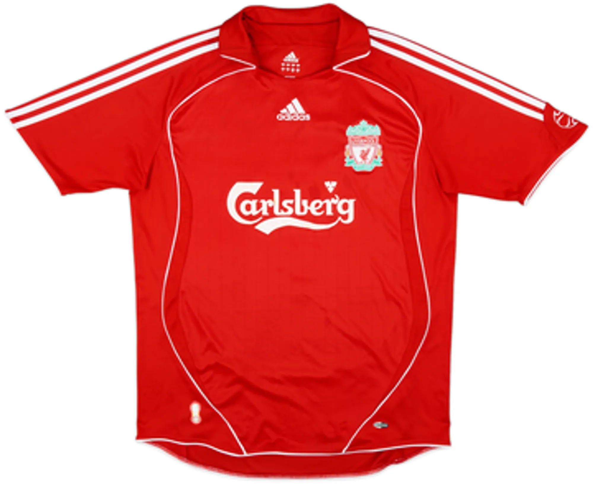 2006-08 Liverpool Home Shirt Fowler #9 - 6/10 - (L)