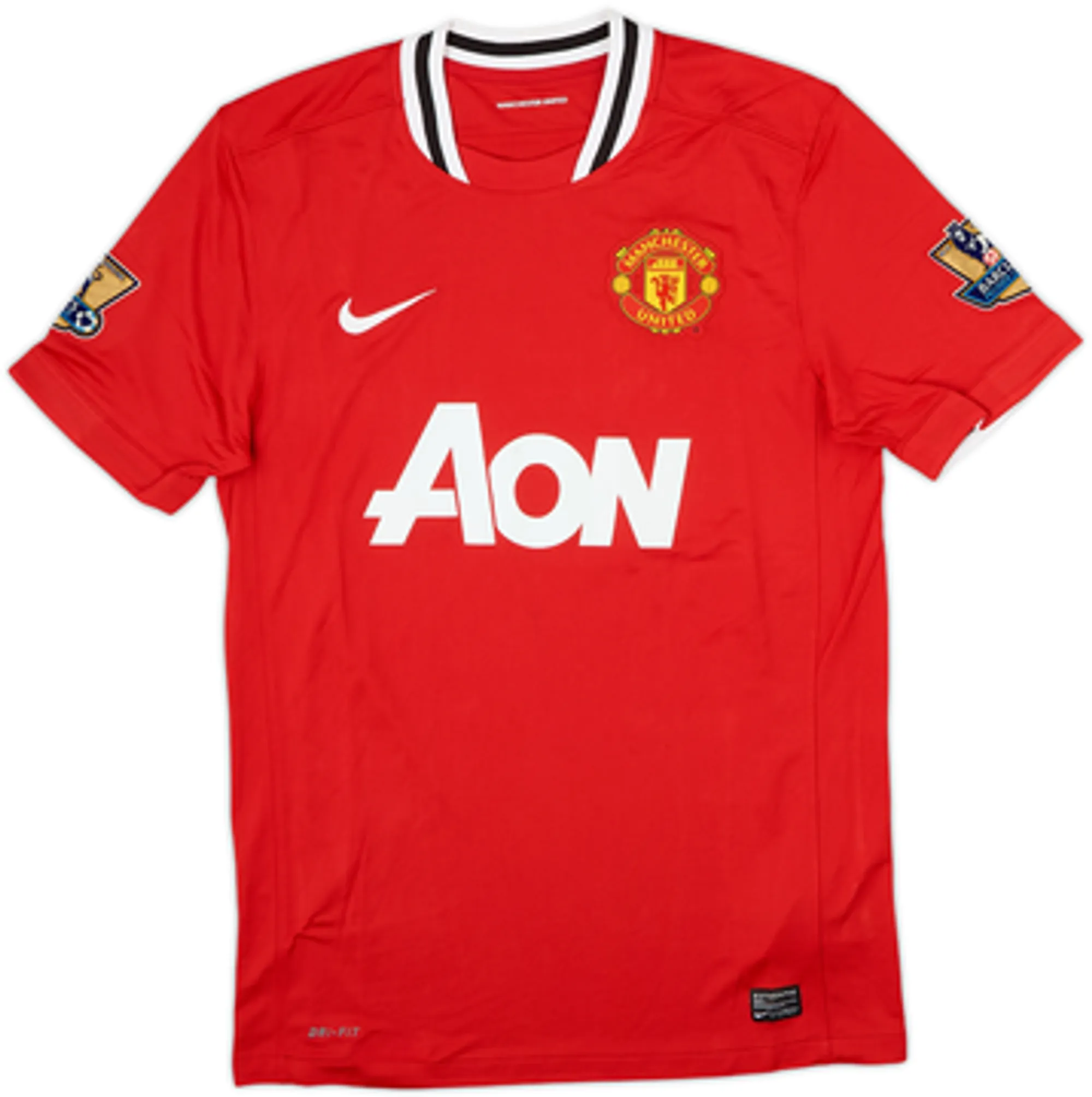 2011-12 Manchester United Home Shirt Omy #7 - 10/10 - (M)