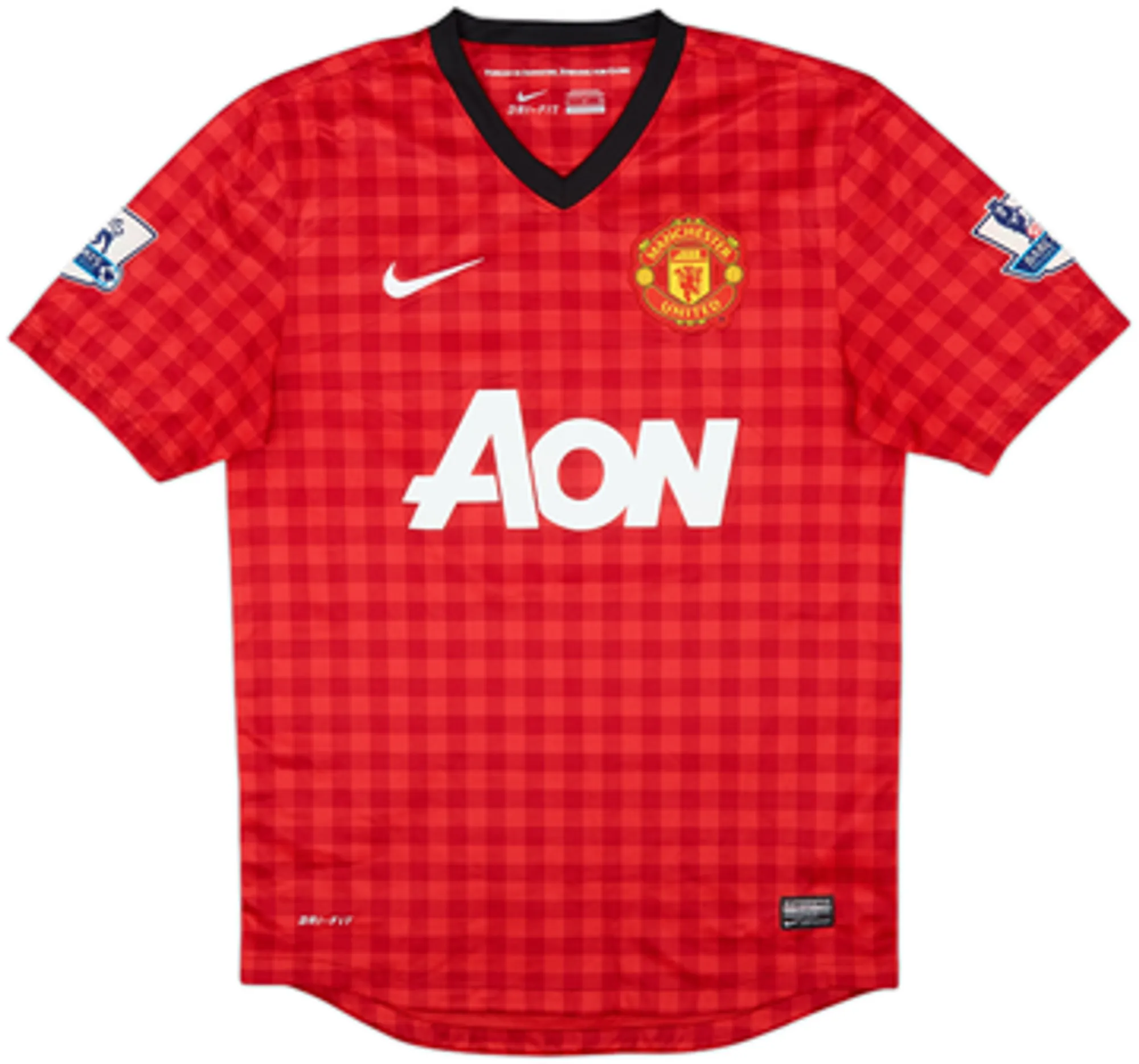 2012-13 Manchester United Home Shirt Chicharito #14 - 7/10 - (S)