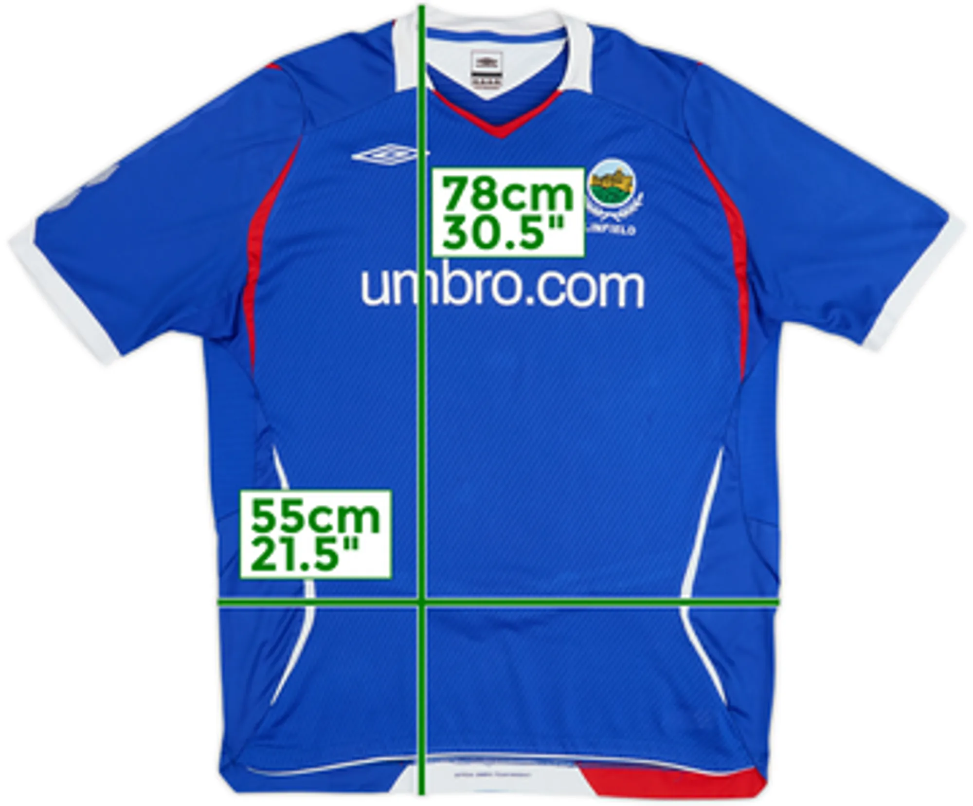 2008-09 Linfield Home Shirt - 6/10 - (XL)