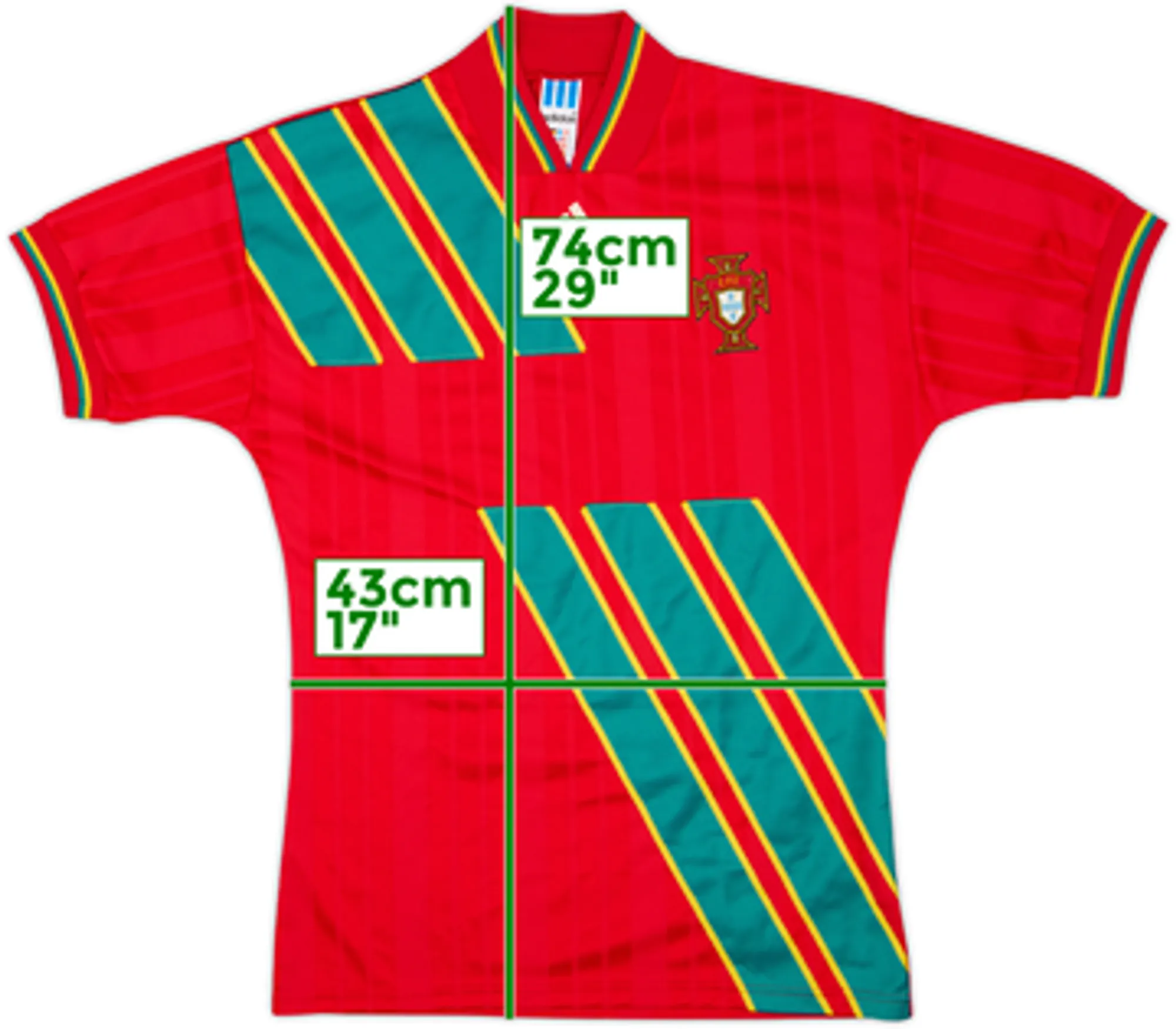 1992-95 Portugal Home Shirt - 8/10 - (S)