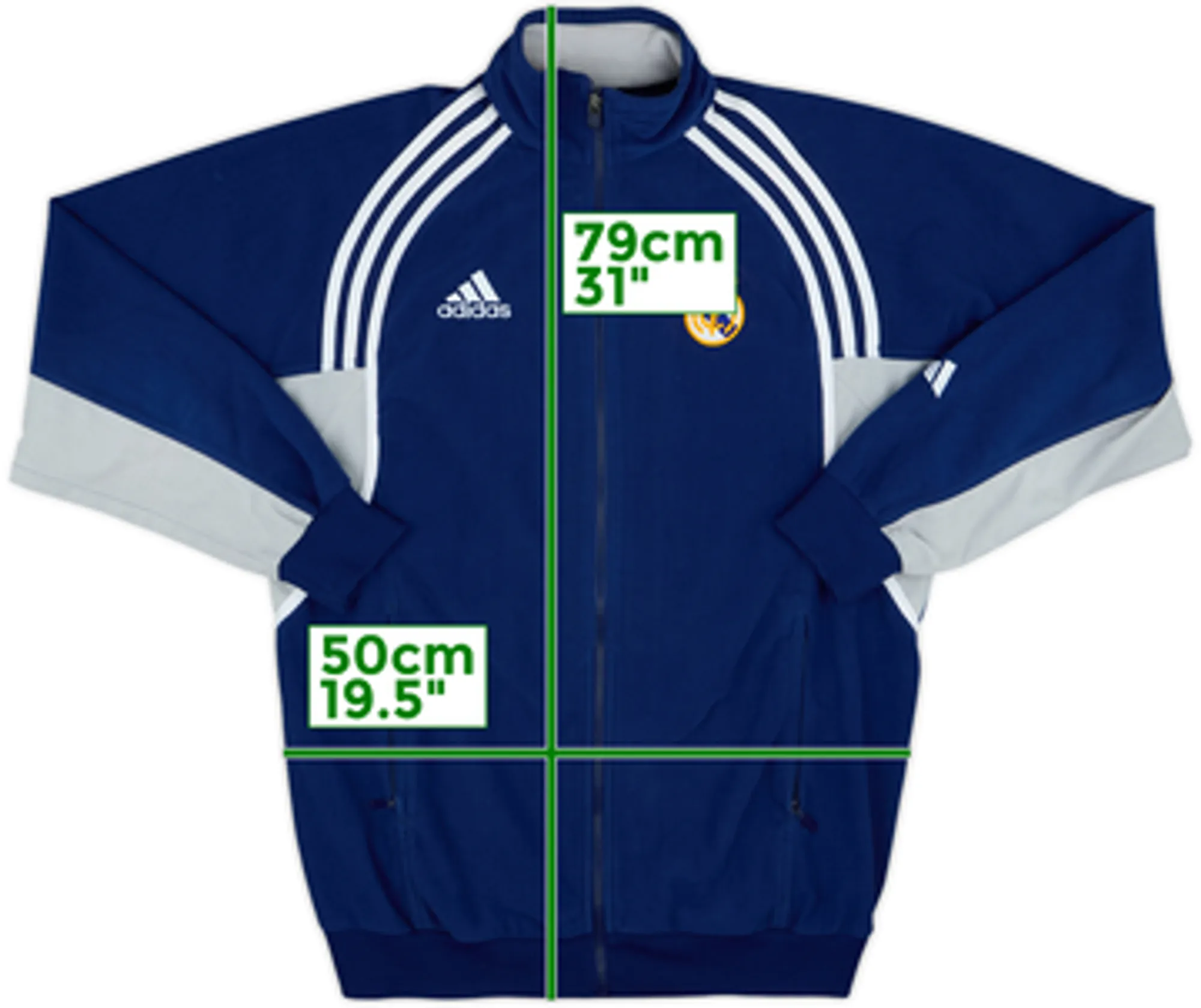 2000-01 Real Madrid adidas Track Jacket - 9/10 - (XL.Boys)