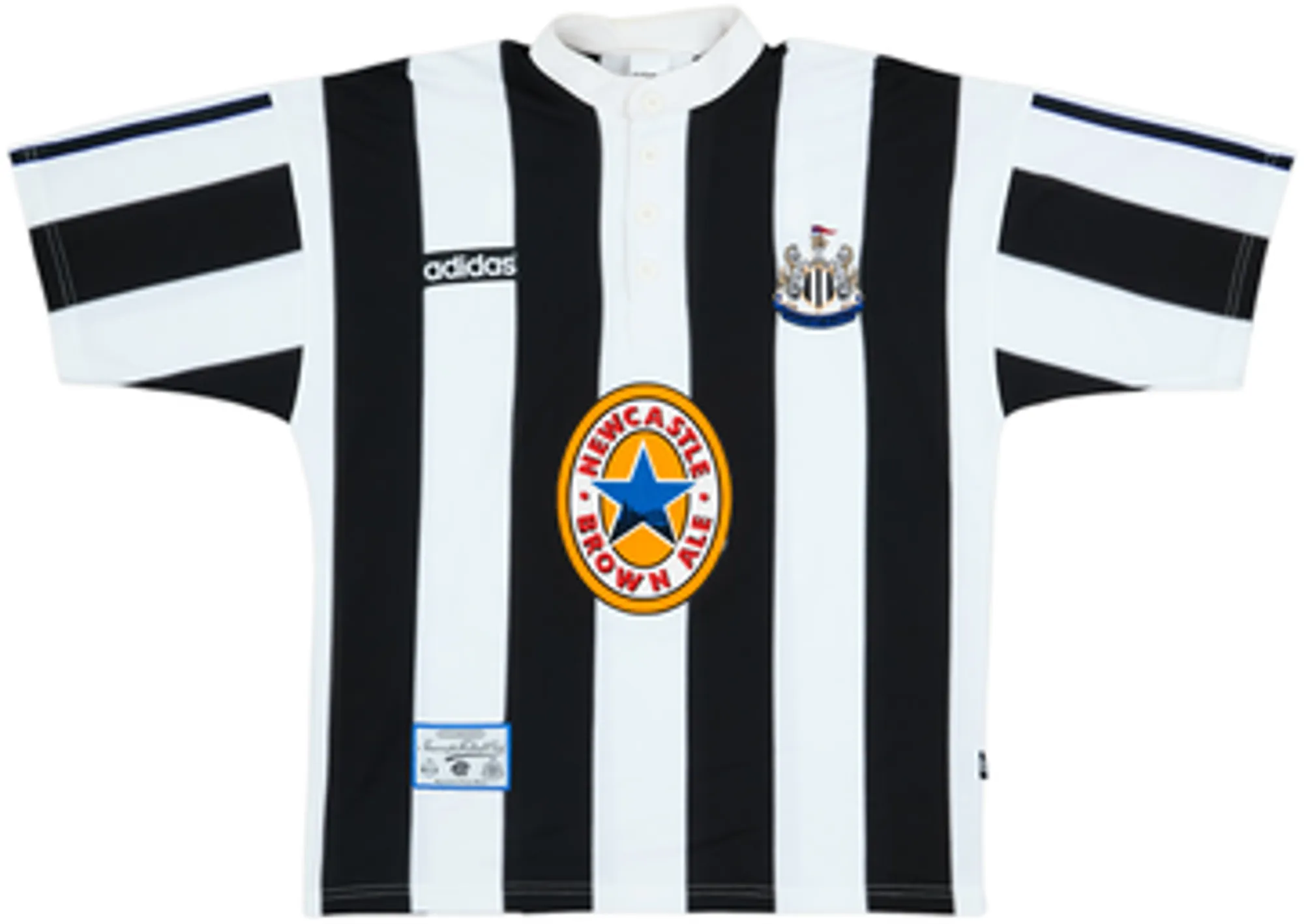 1995-97 Newcastle Home Shirt Asprilla #11 - 10/10 - (M)