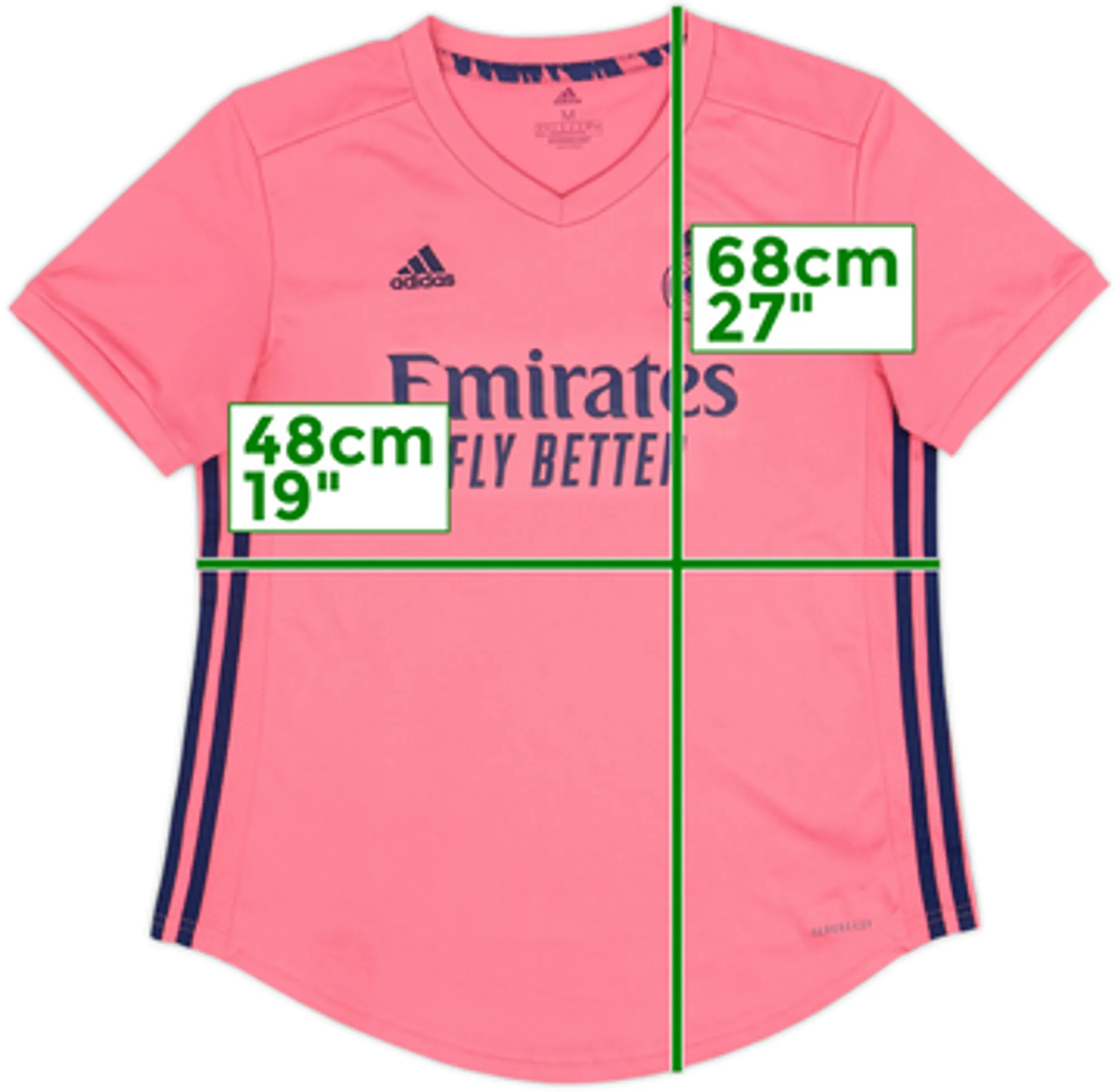 2020-21 Real Madrid Away Shirt - 10/10 - (Women's M)