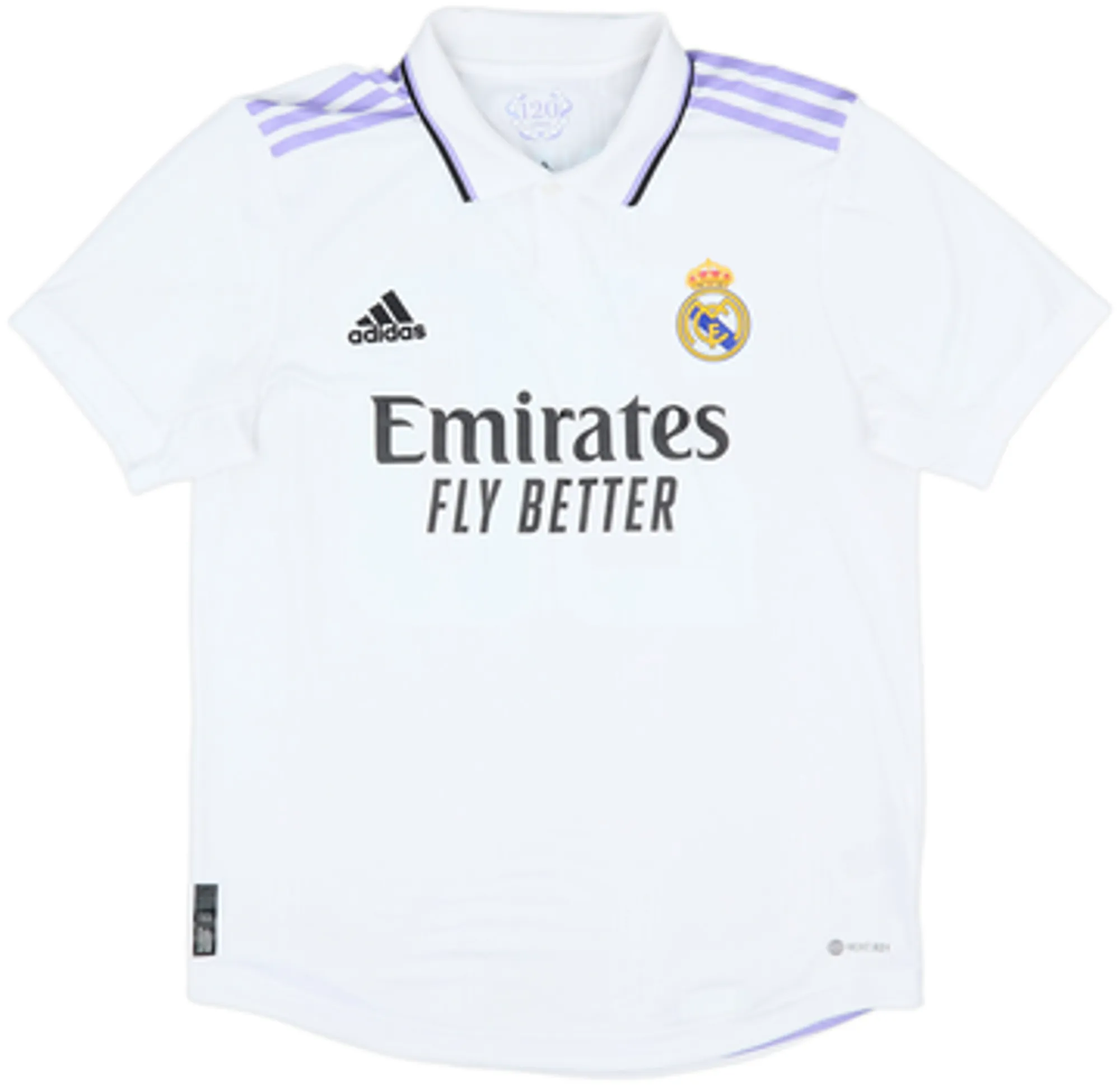 2022-23 Real Madrid Authentic Home Shirt Vini Jr #20 - 7/10 - (M)
