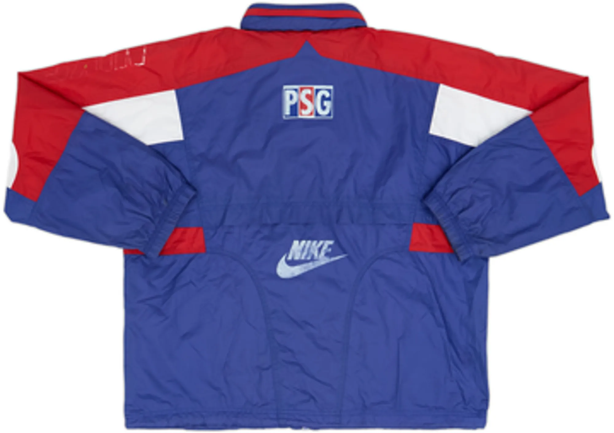 1995-96 Paris Saint-Germain Nike Hooded Rain Jacket - 5/10 - (XL.Boys)