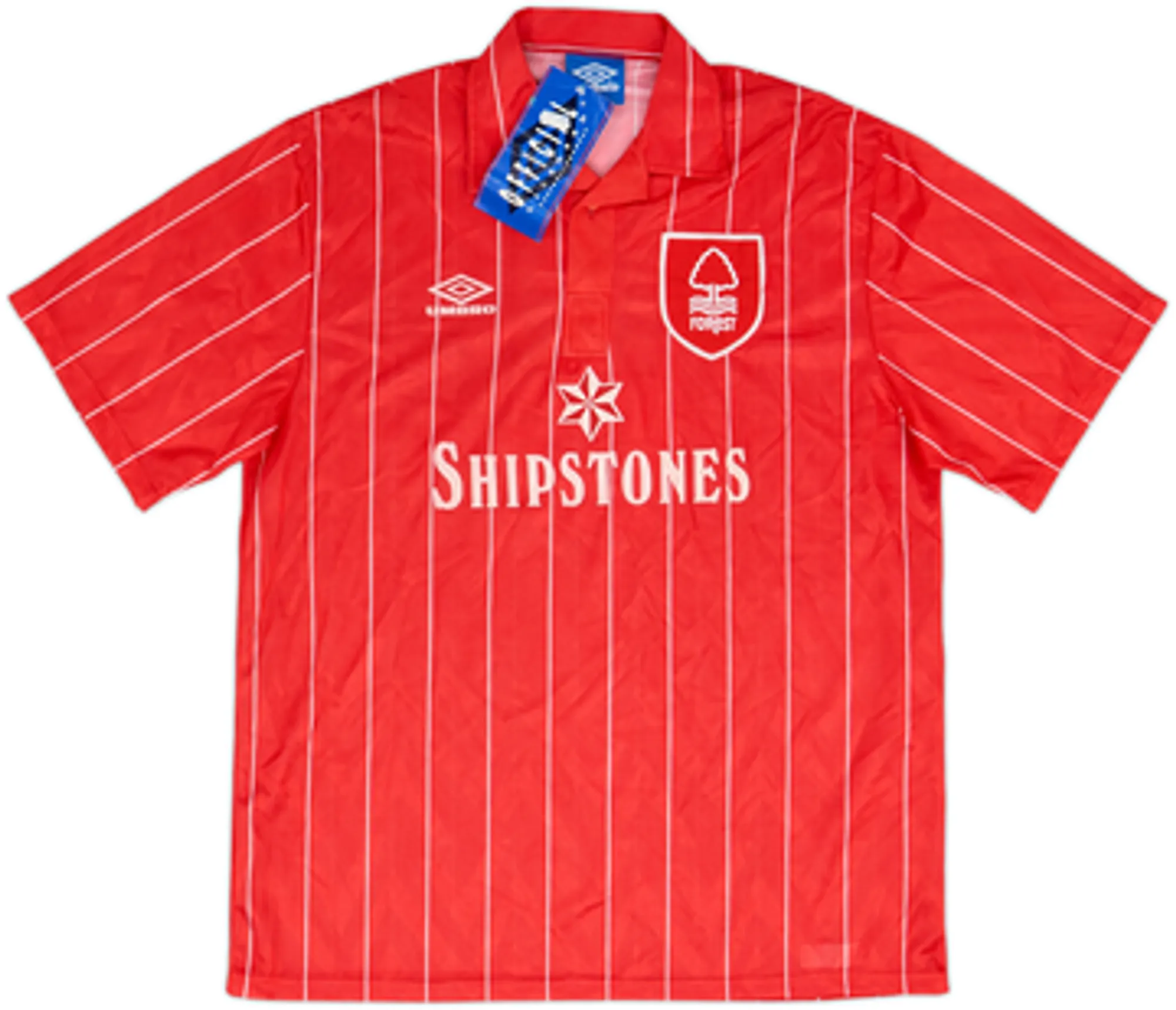 1992-94 Nottingham Forest Home Shirt Keane #6 (XL)