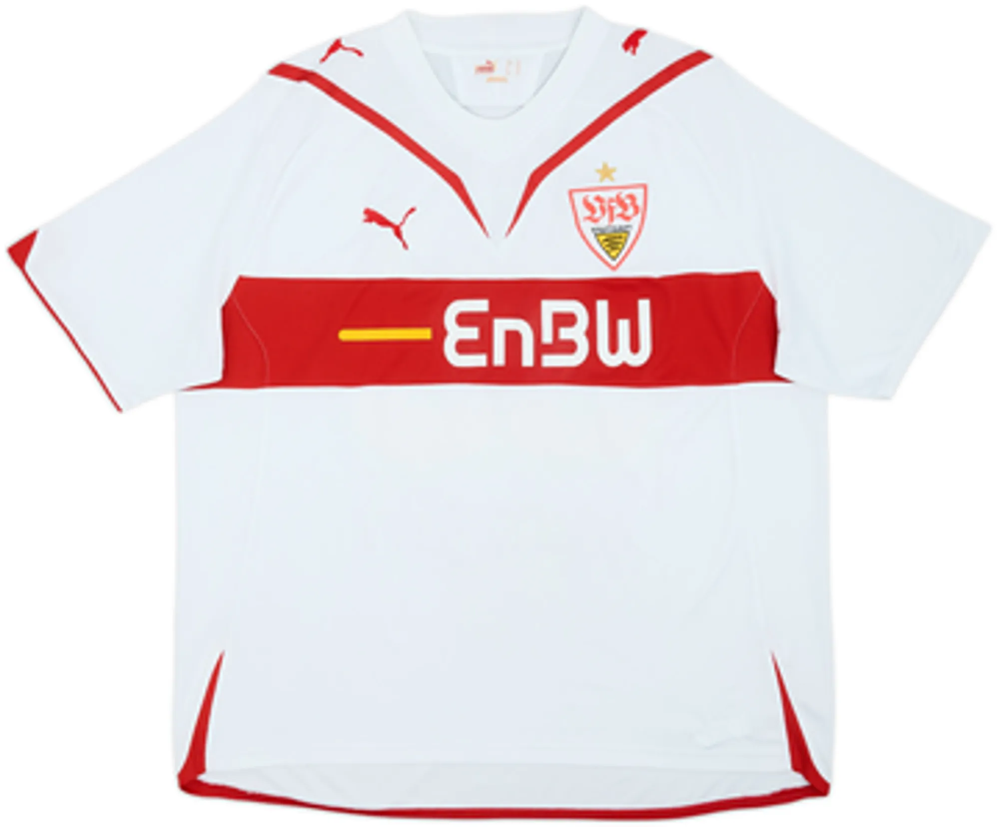 2009-10 Stuttgart Home Shirt Gomez #33 - 6/10 - (XL)