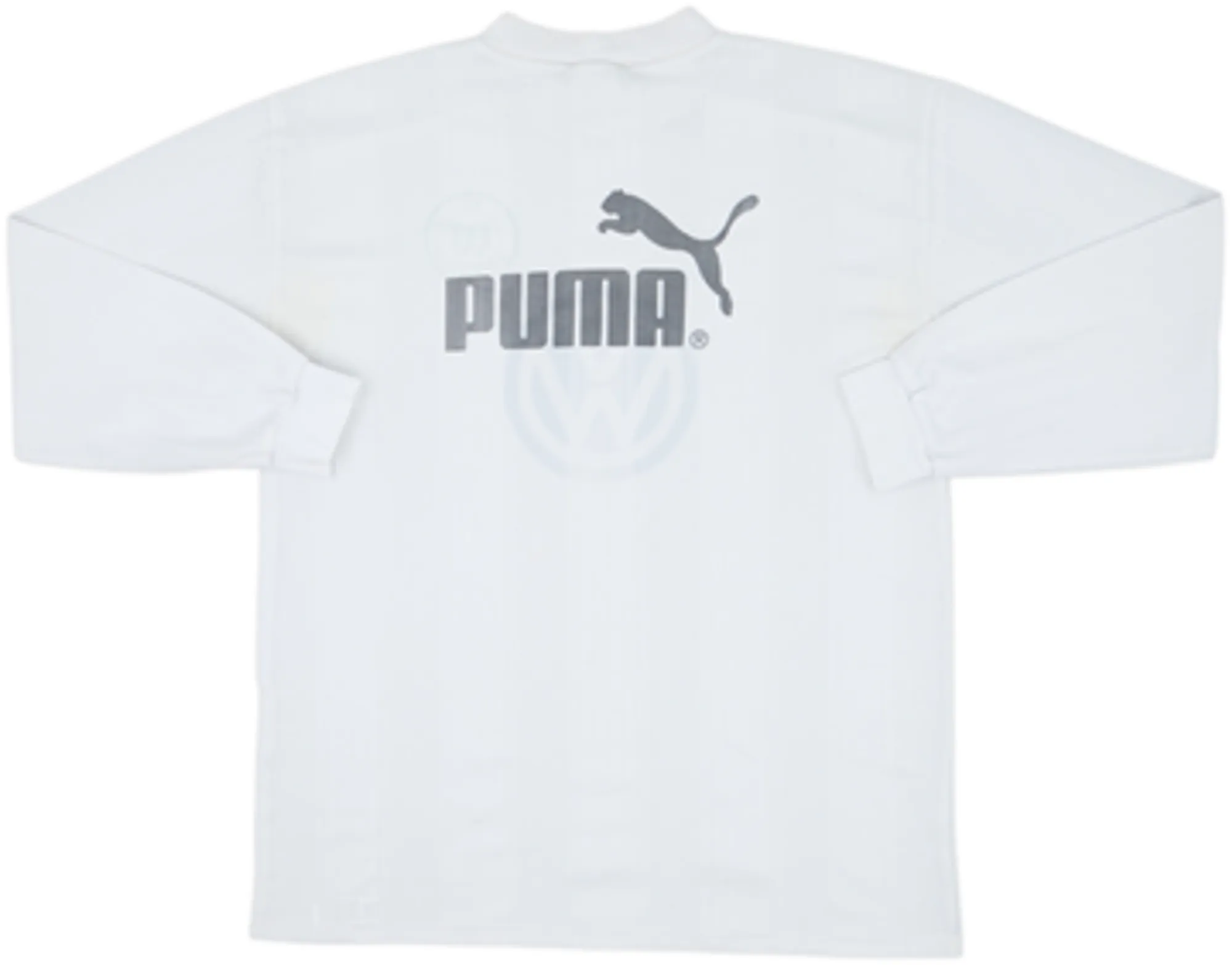 1998-99 Wolfsburg Player Issue Puma Training L/S Shirt #19 - 6/10 - (XL)