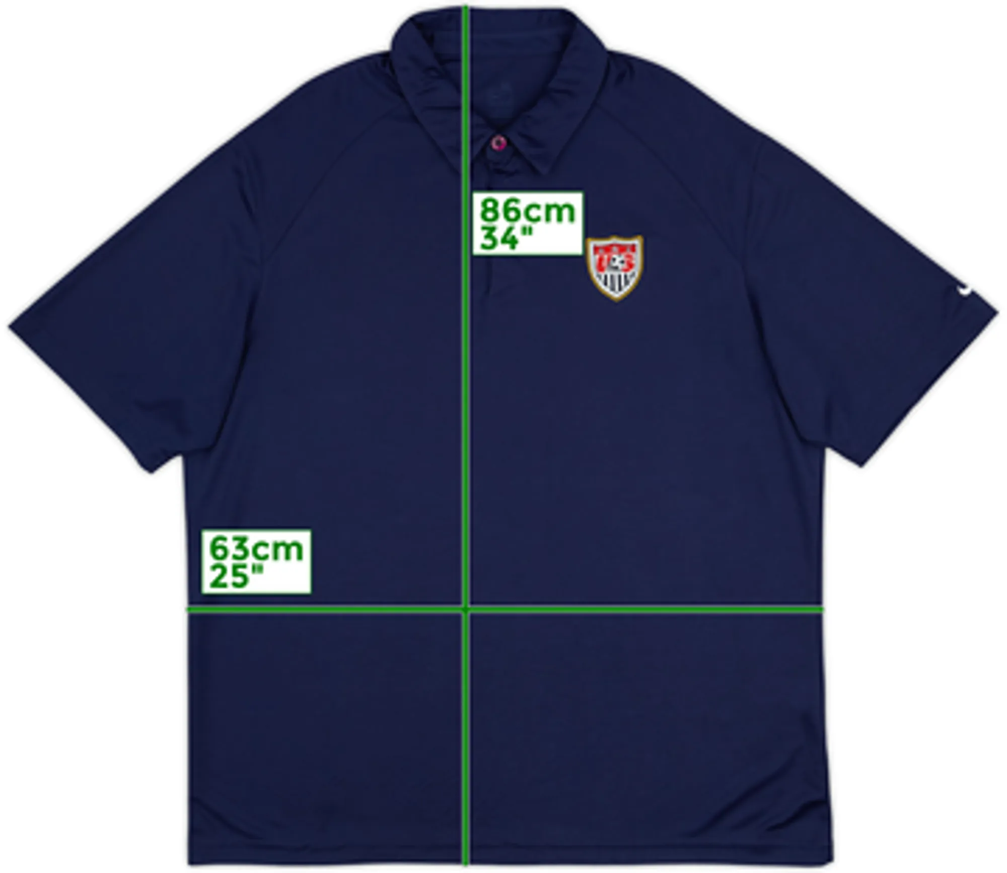2010-11 USA Nike Polo Shirt - 6/10 - (XL)