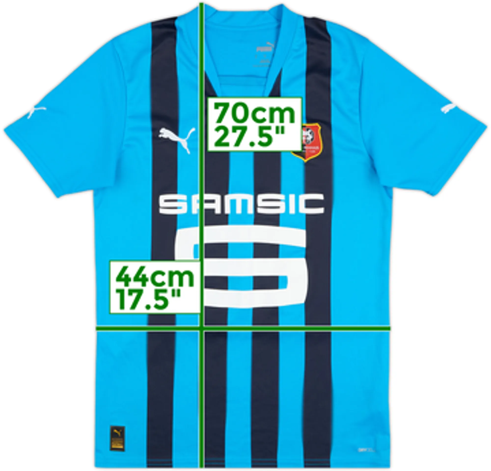 2022-23 Stade Rennais Third Shirt - 8/10 - (S)