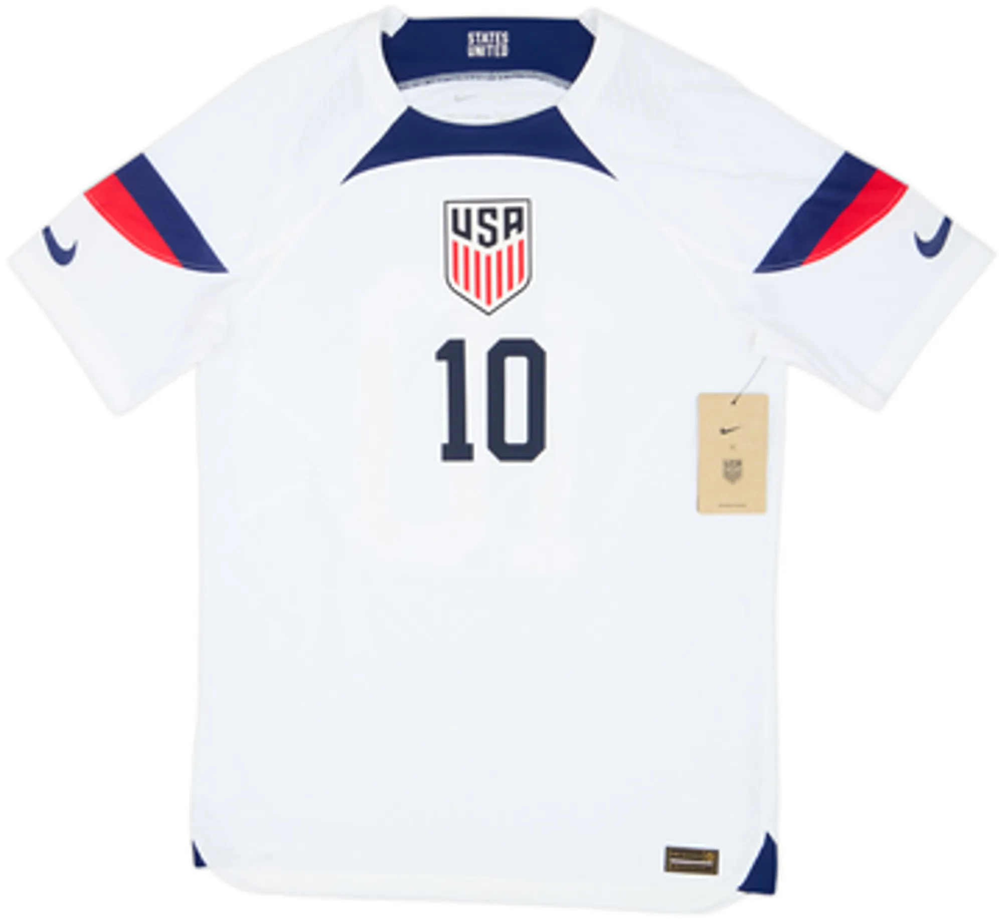 2022-23 USA Authentic Home Shirt Pulisic #10 (S)