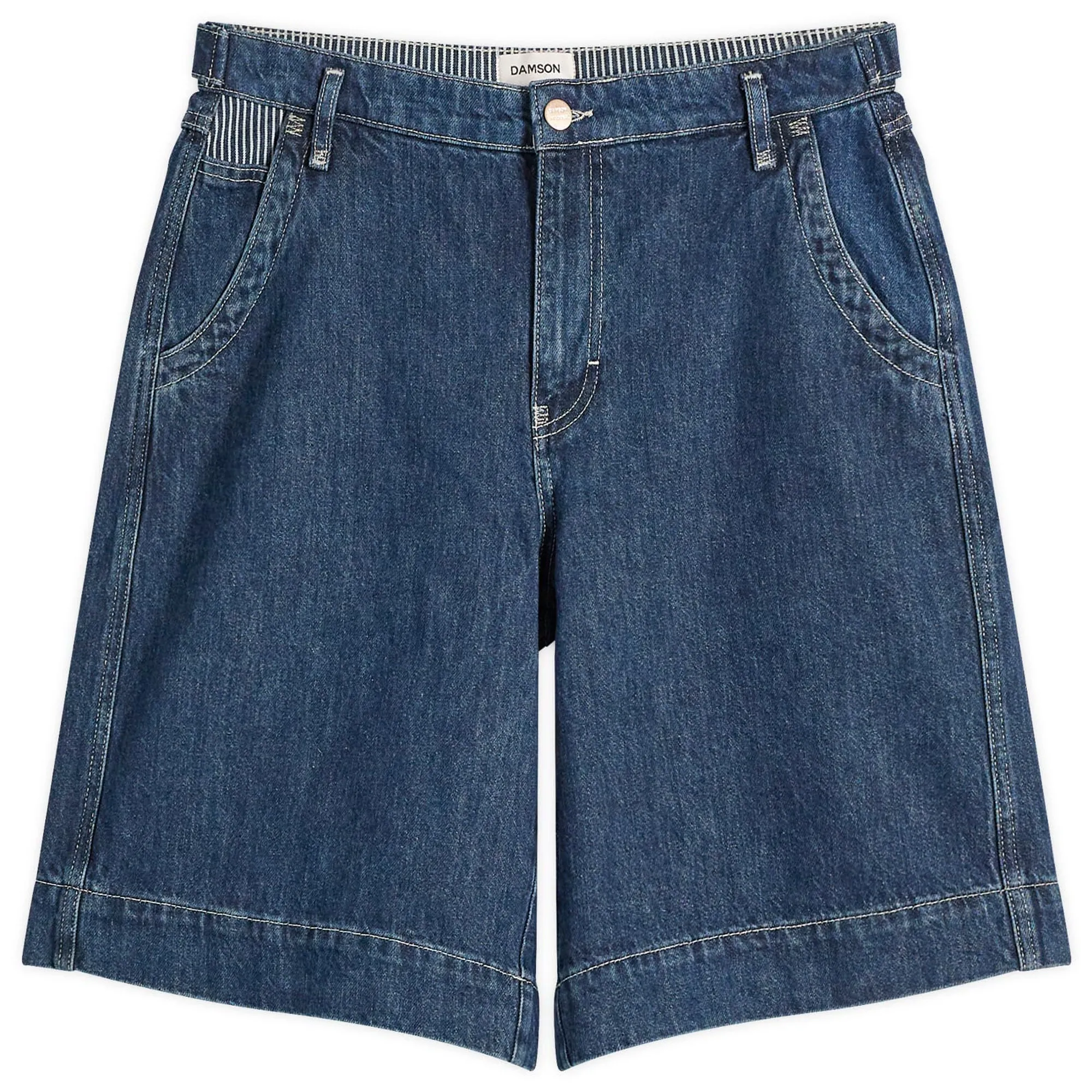 Damson Madder Women's Annie Denim Shorts Indigo