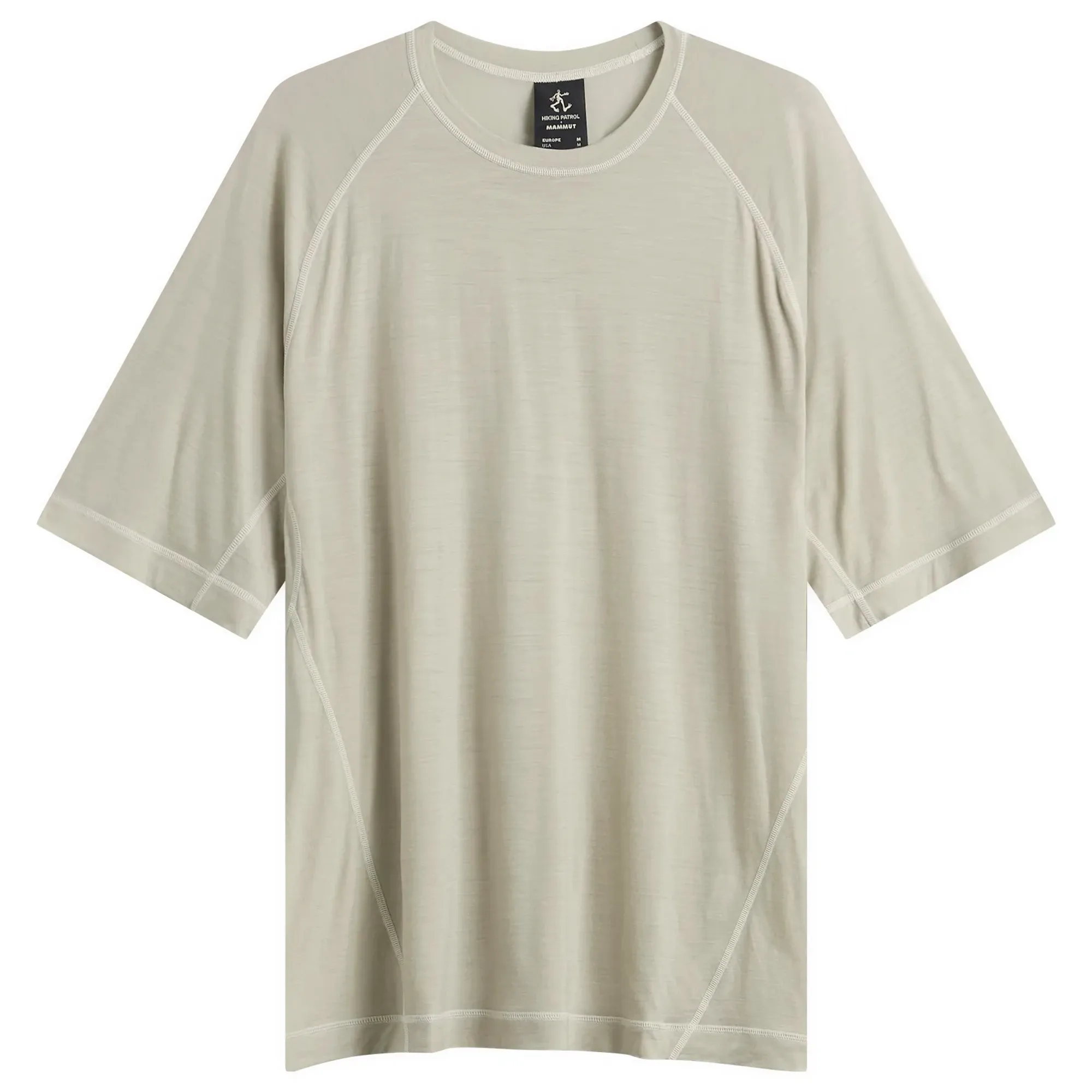 Hiking Patrol Men's x Mammut Tree Wool FL T-Shirt Willow Whisper