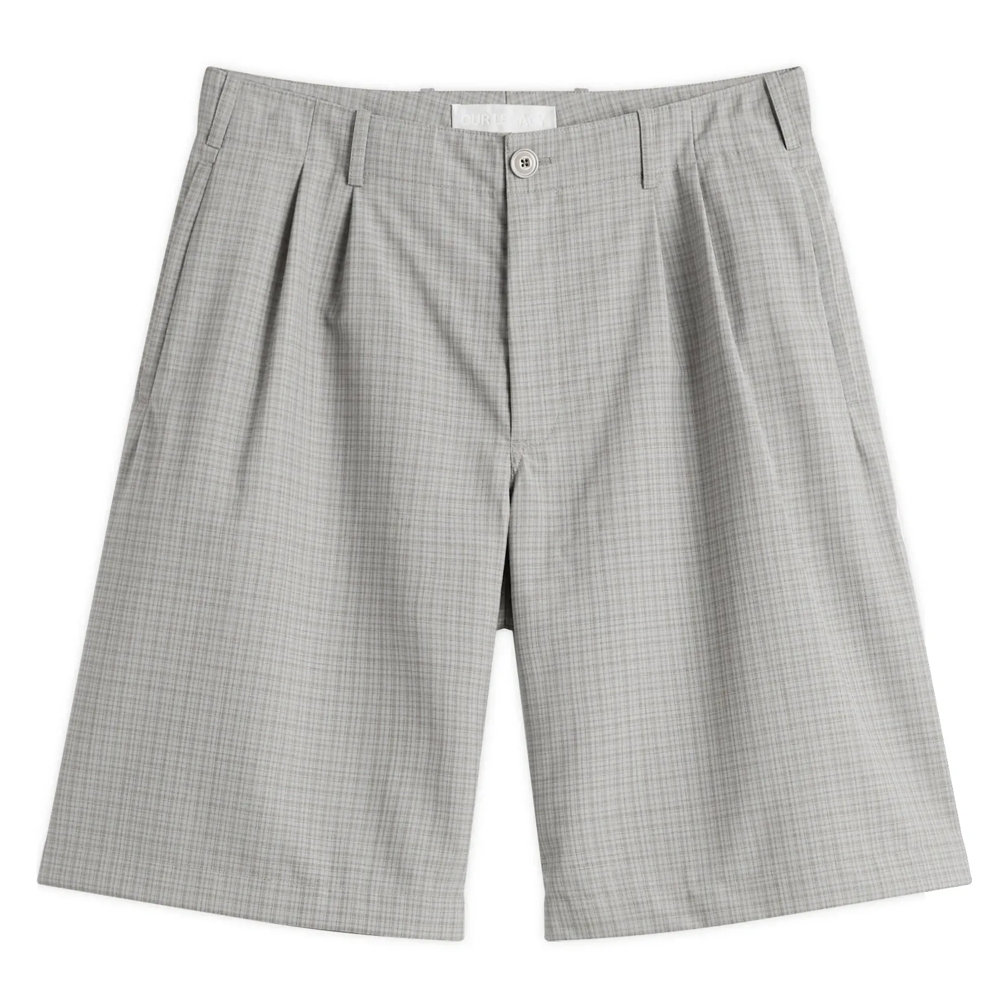 Our Legacy Men's Ponte Shorts Frosted Moss
