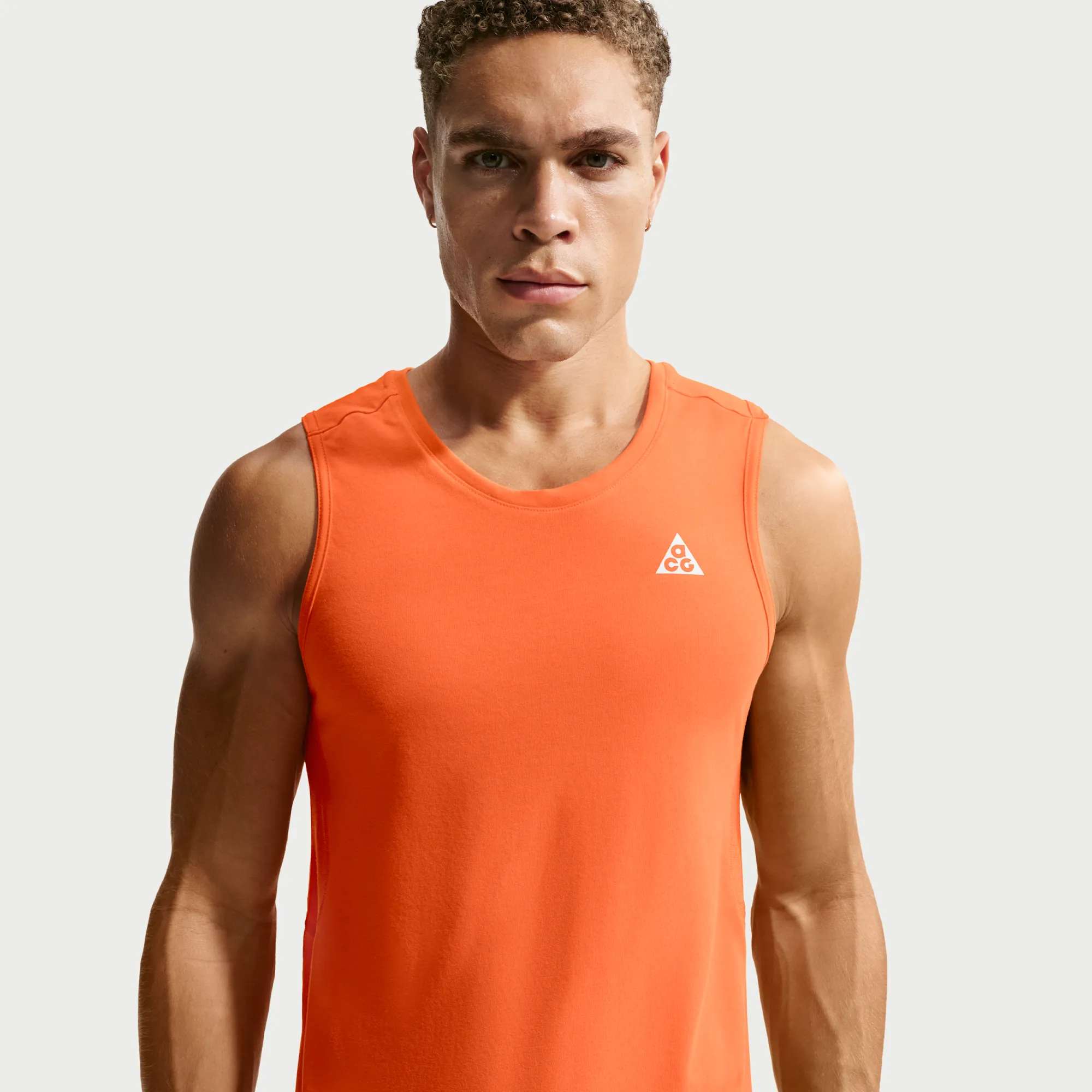 Nike ACG 'Solar Chase' Men's Dri-FIT ADV Tank Top - Orange