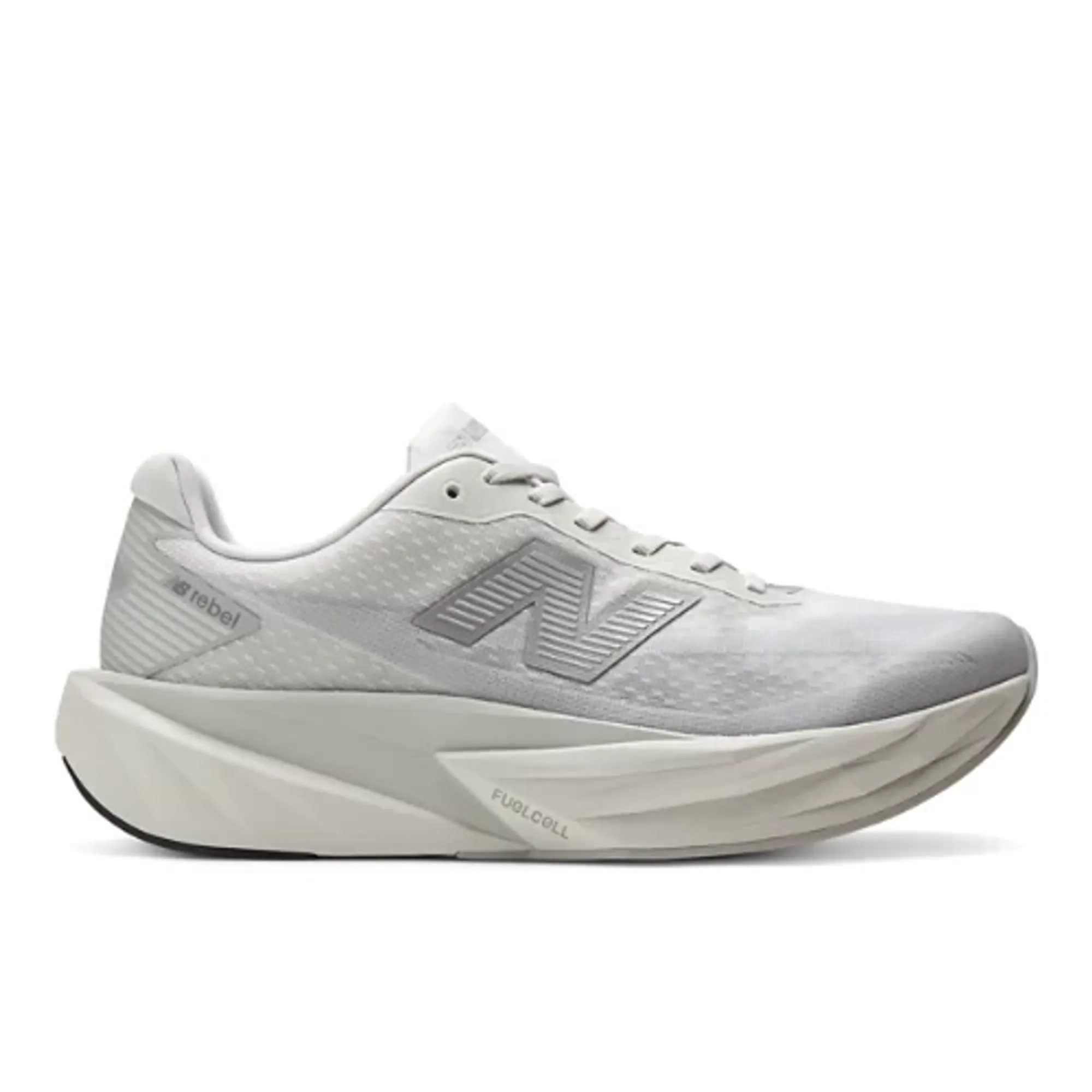 New Balance Men's FuelCell Rebel v5 in Grey Synthetic