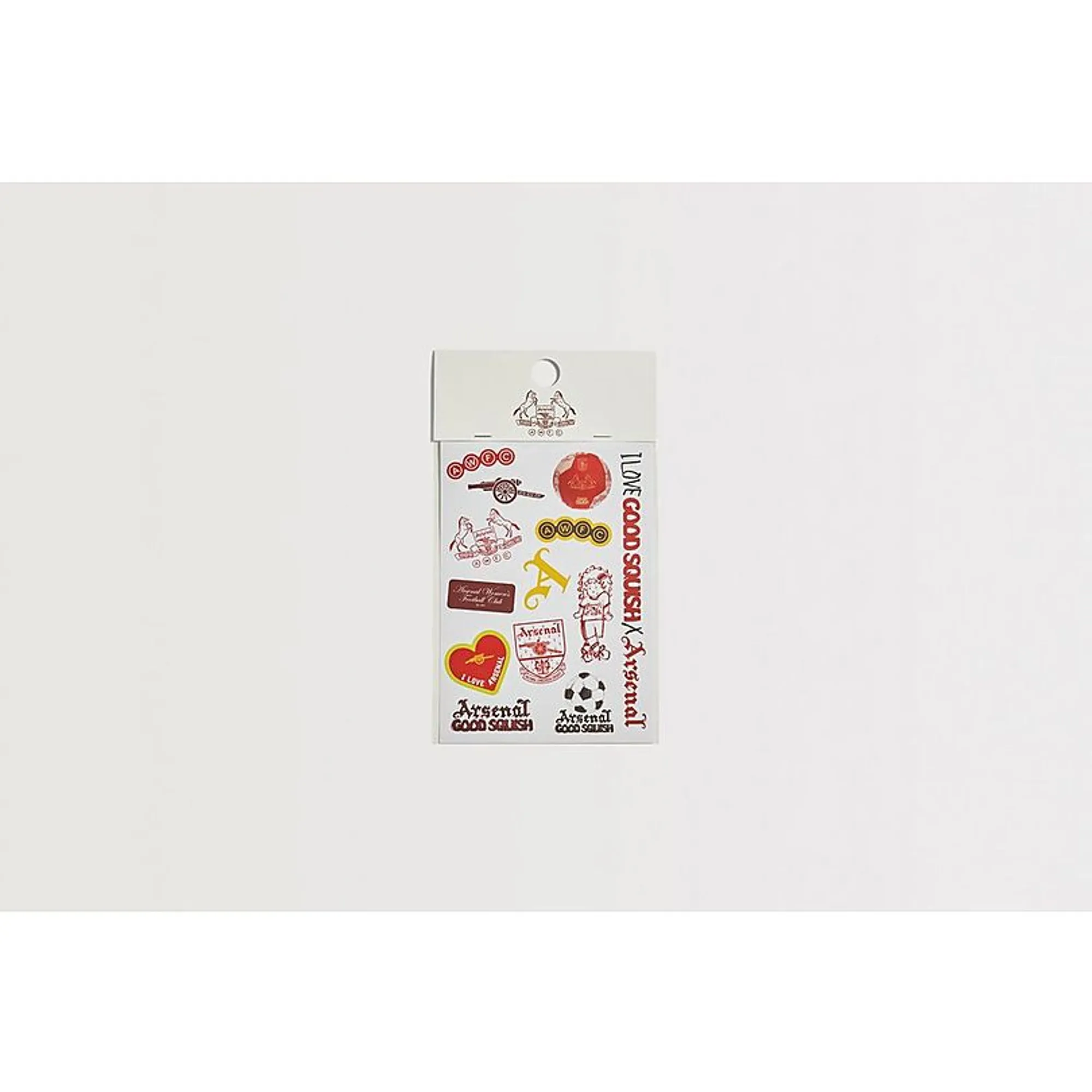 Arsenal AWFC x Good Squish Sticker Pack, Multicolor