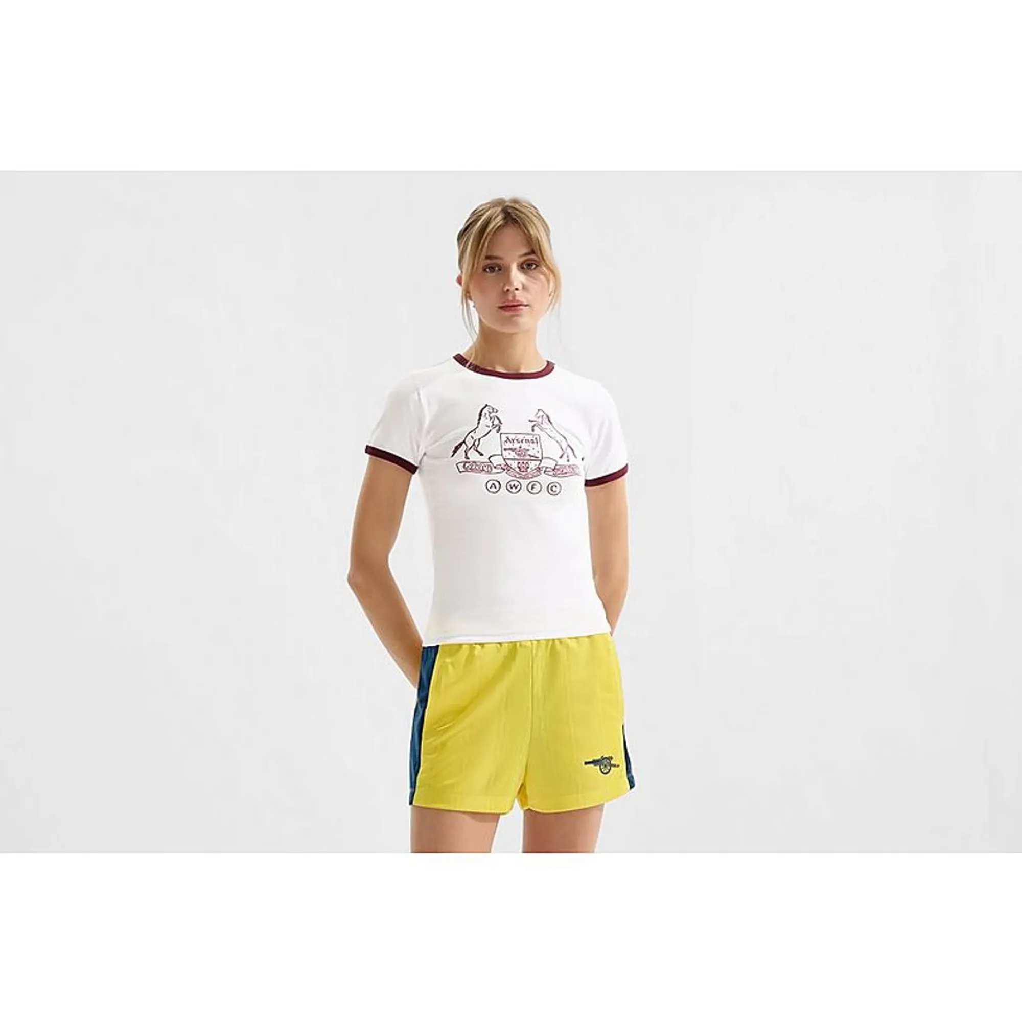 Arsenal AWFC x Good Squish Baby T-Shirt, White