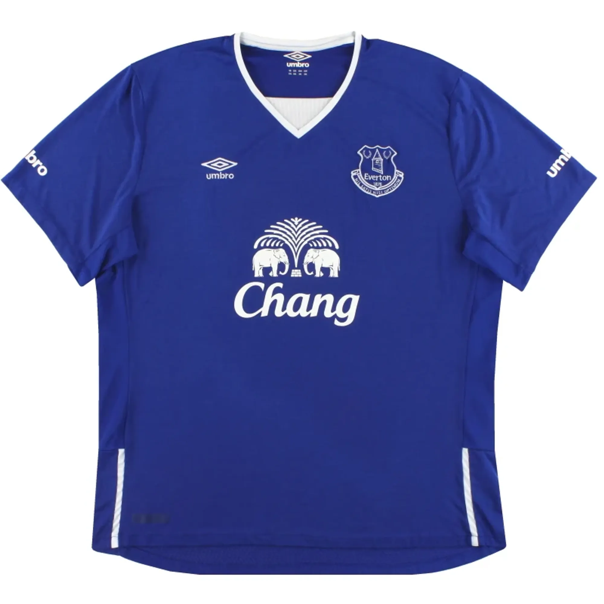 2015-16 Everton Umbro Home Shirt XL - Everton / Excellent 