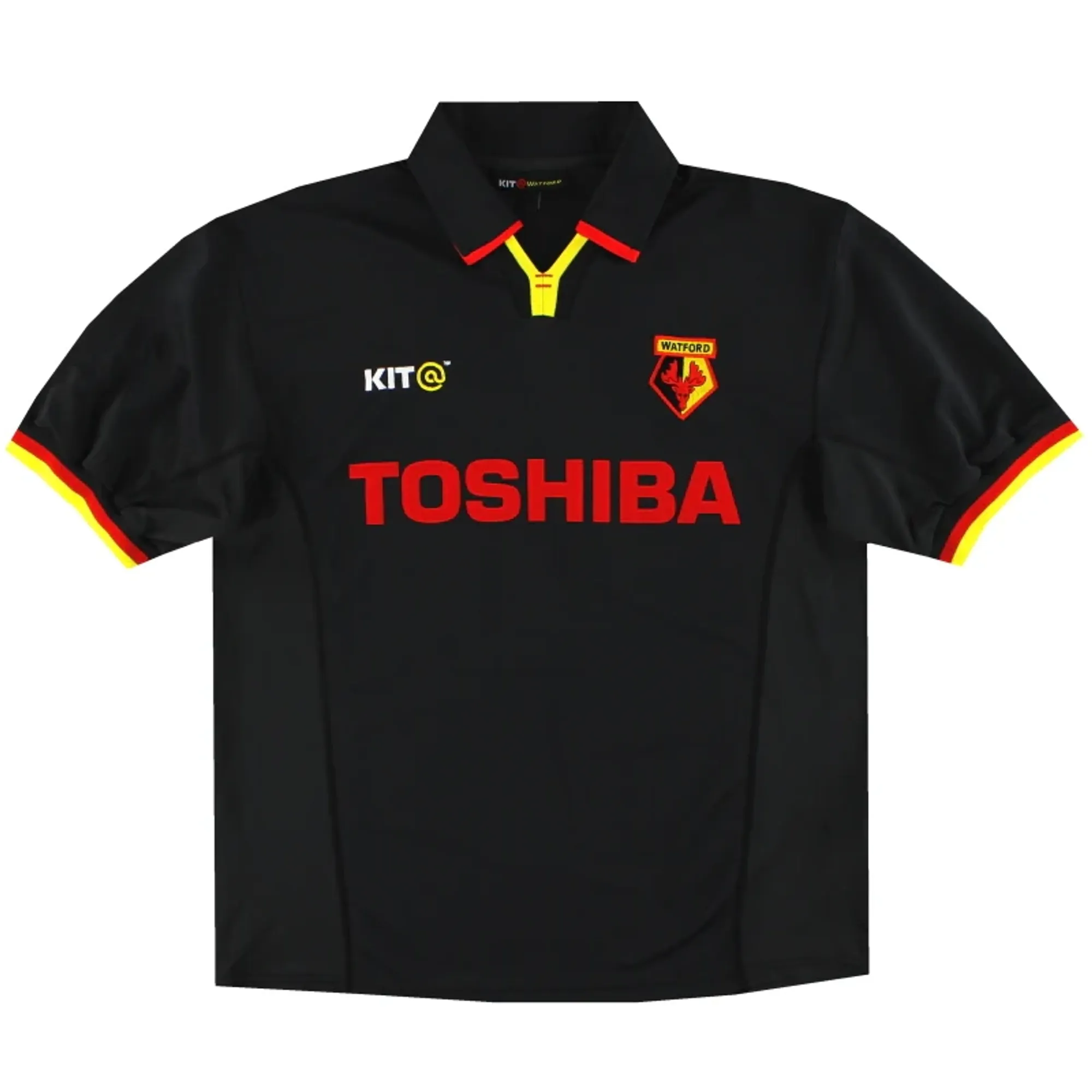 2001-02 Watford Away Shirt Y - Watford / Excellent 