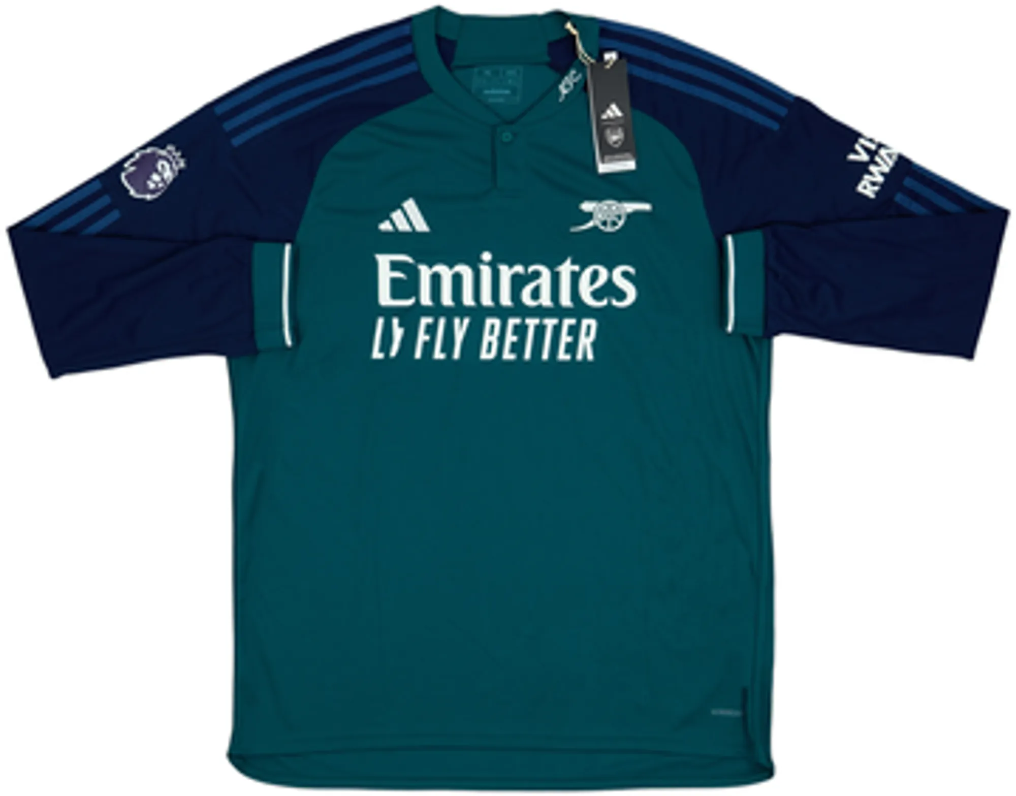 2023-24 Arsenal Third L/S Shirt Saka #7 (XL)