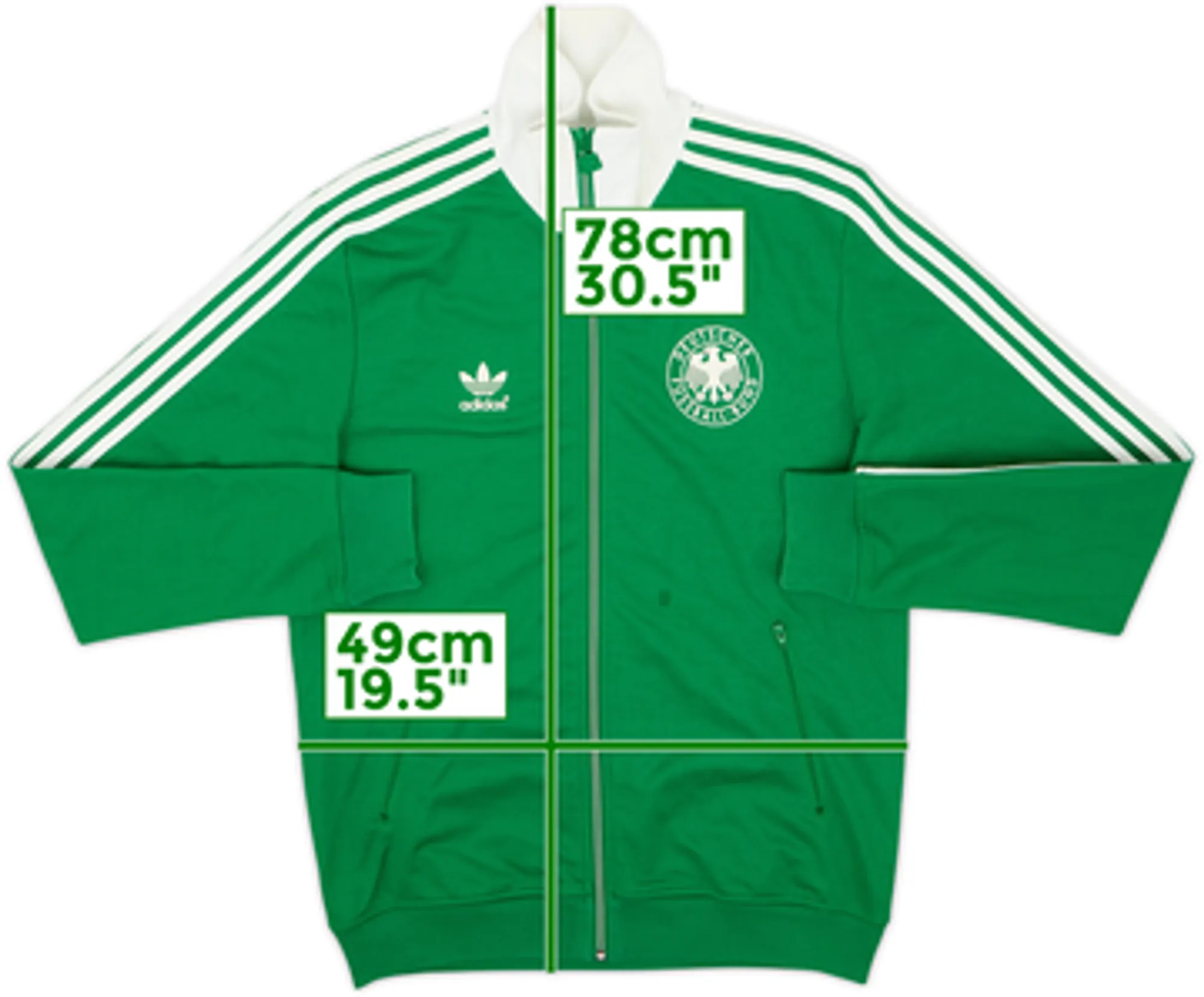 2012-13 Germany adidas Originals Retro Track Jacket - 6/10 - (M)