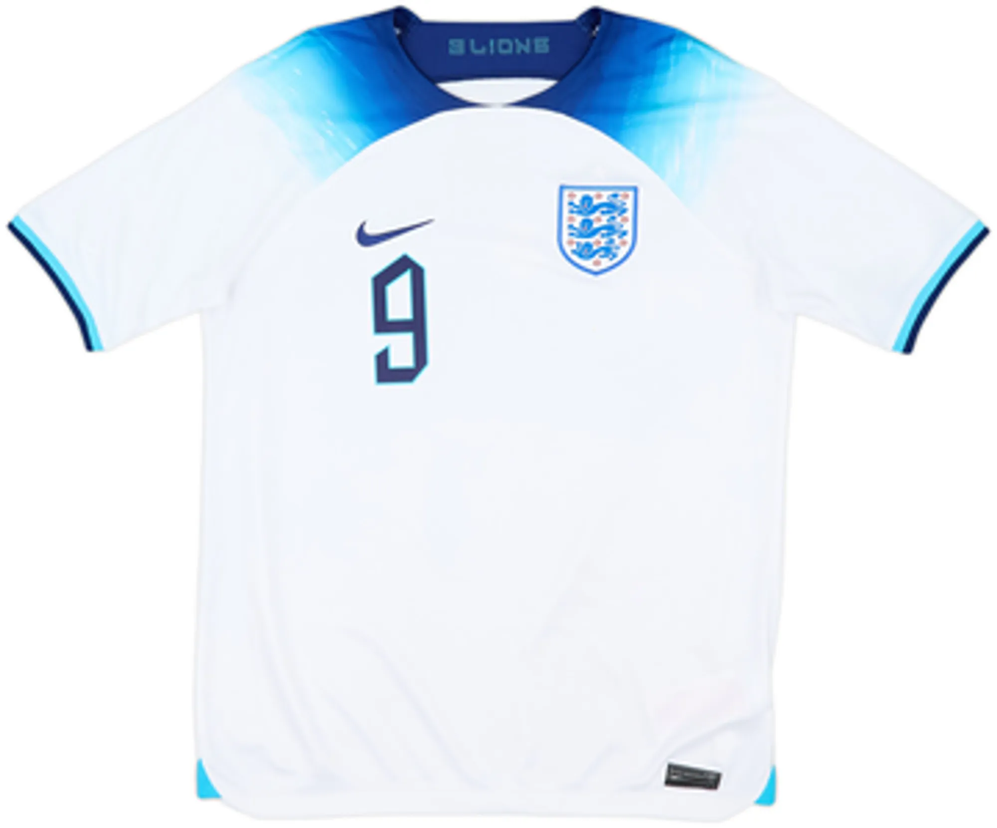 2022-23 England Home Shirt Kane #9 - 7/10 - (XL.Boys)