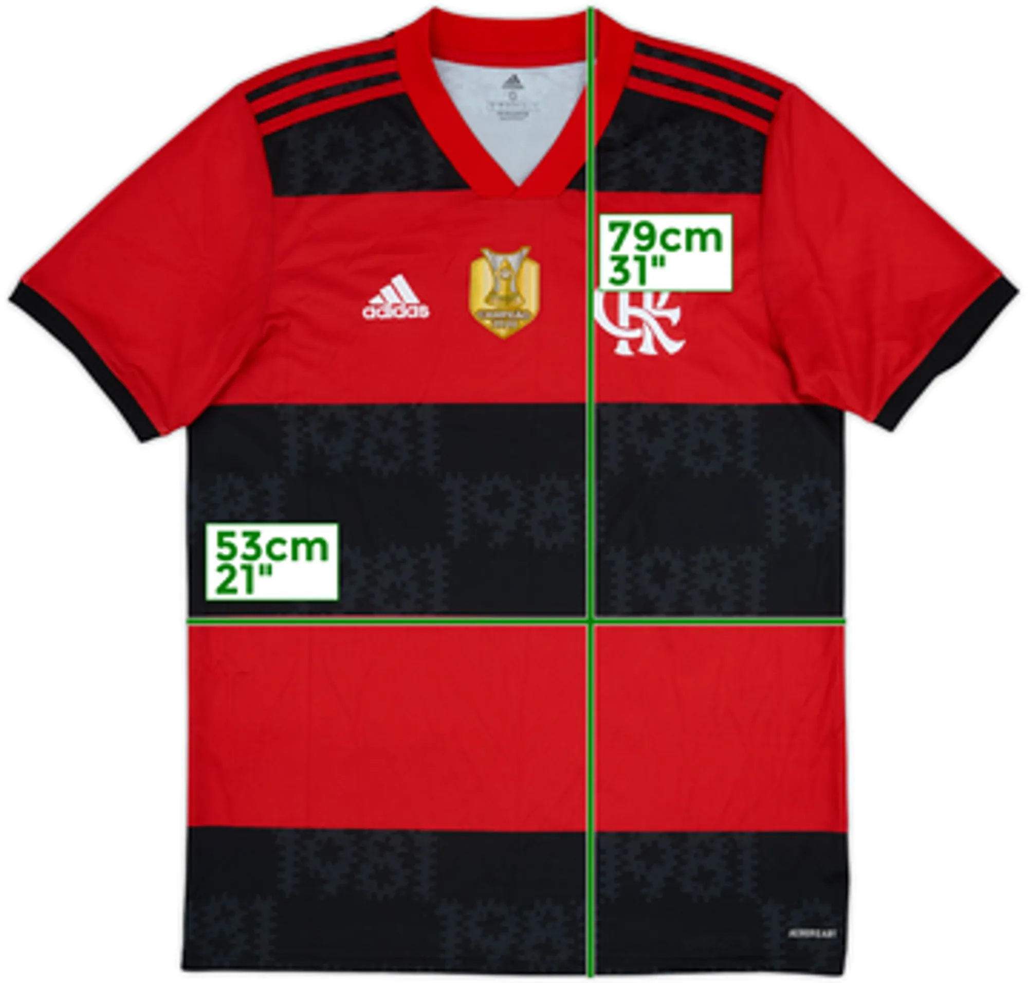 2021 Flamengo Home Shirt - 9/10 - (L)