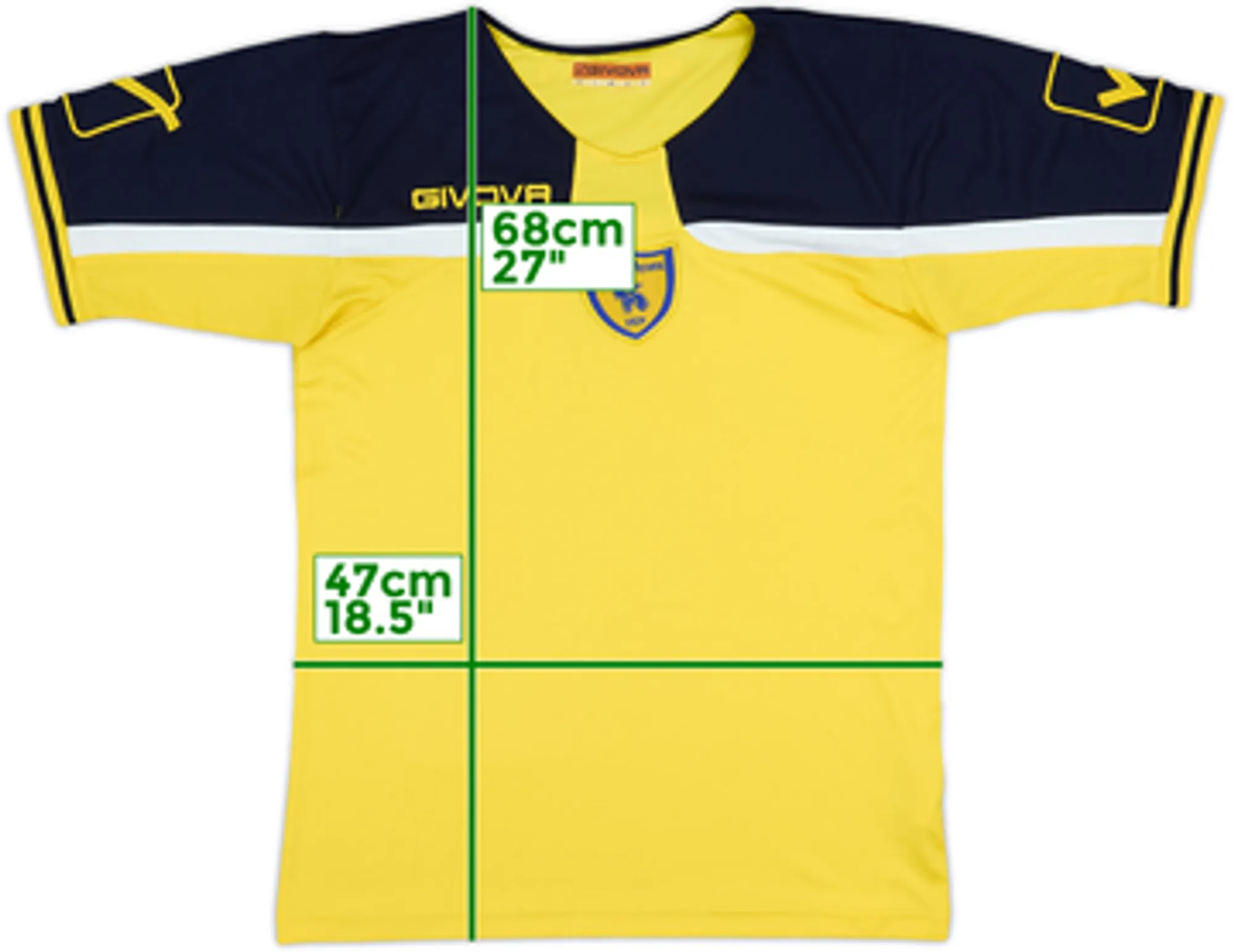 2012-14 Chievo Verona Giova Training Shirt - 6/10 - (S)
