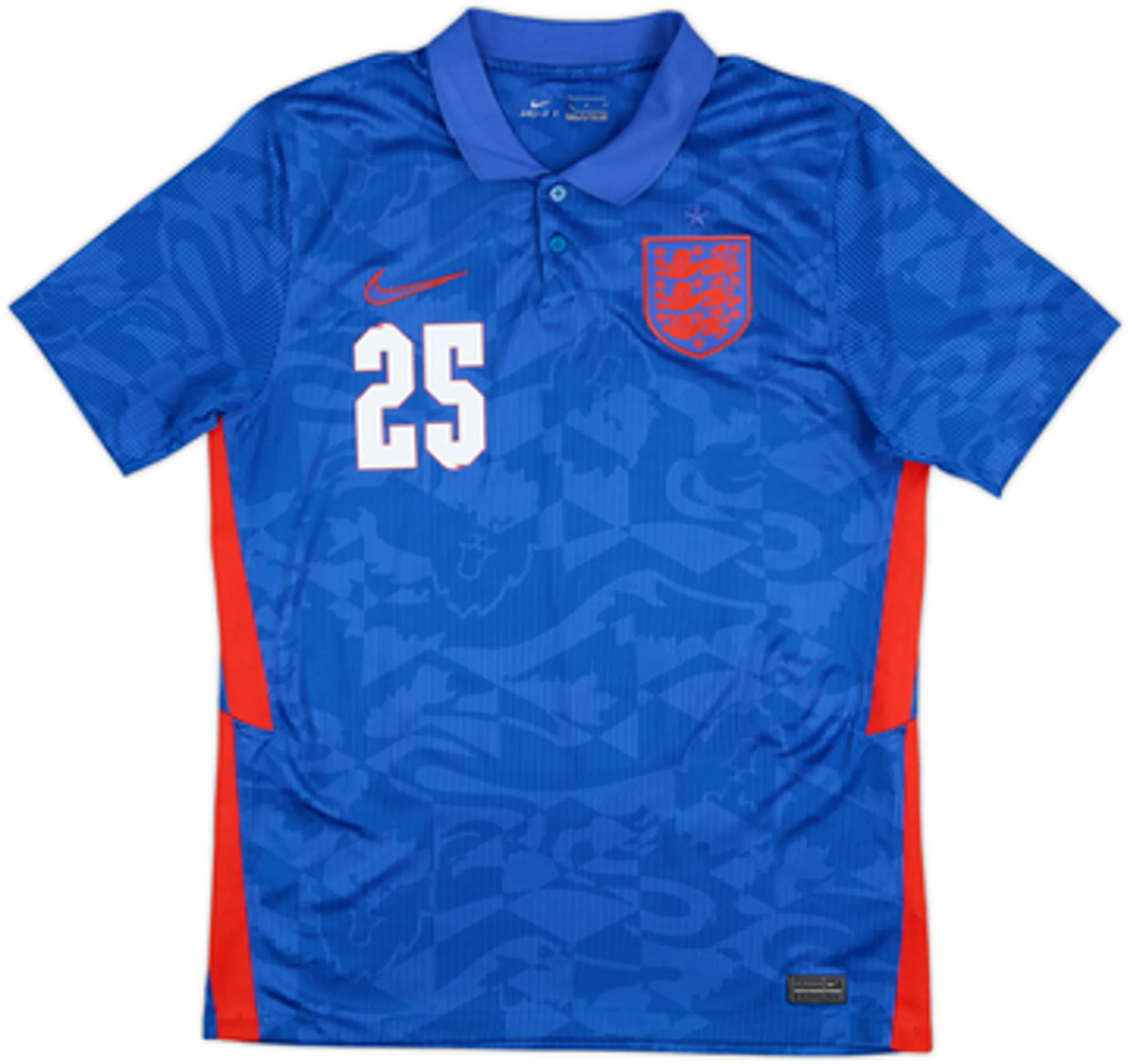 2020-21 England Away Shirt Saka #25 - 7/10 - (M)