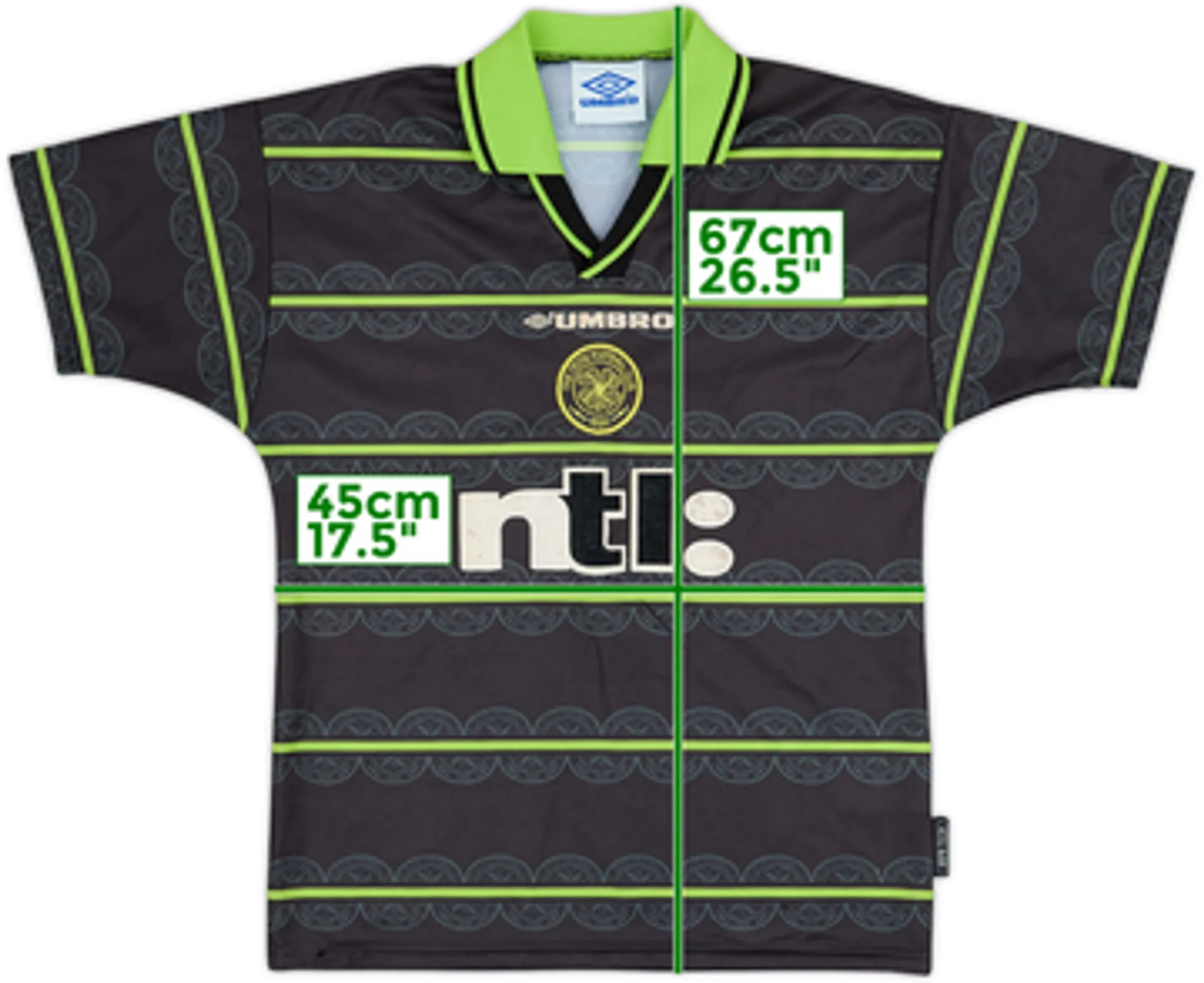 1999-00 Celtic Away Shirt - 7/10 - (L.Boys)