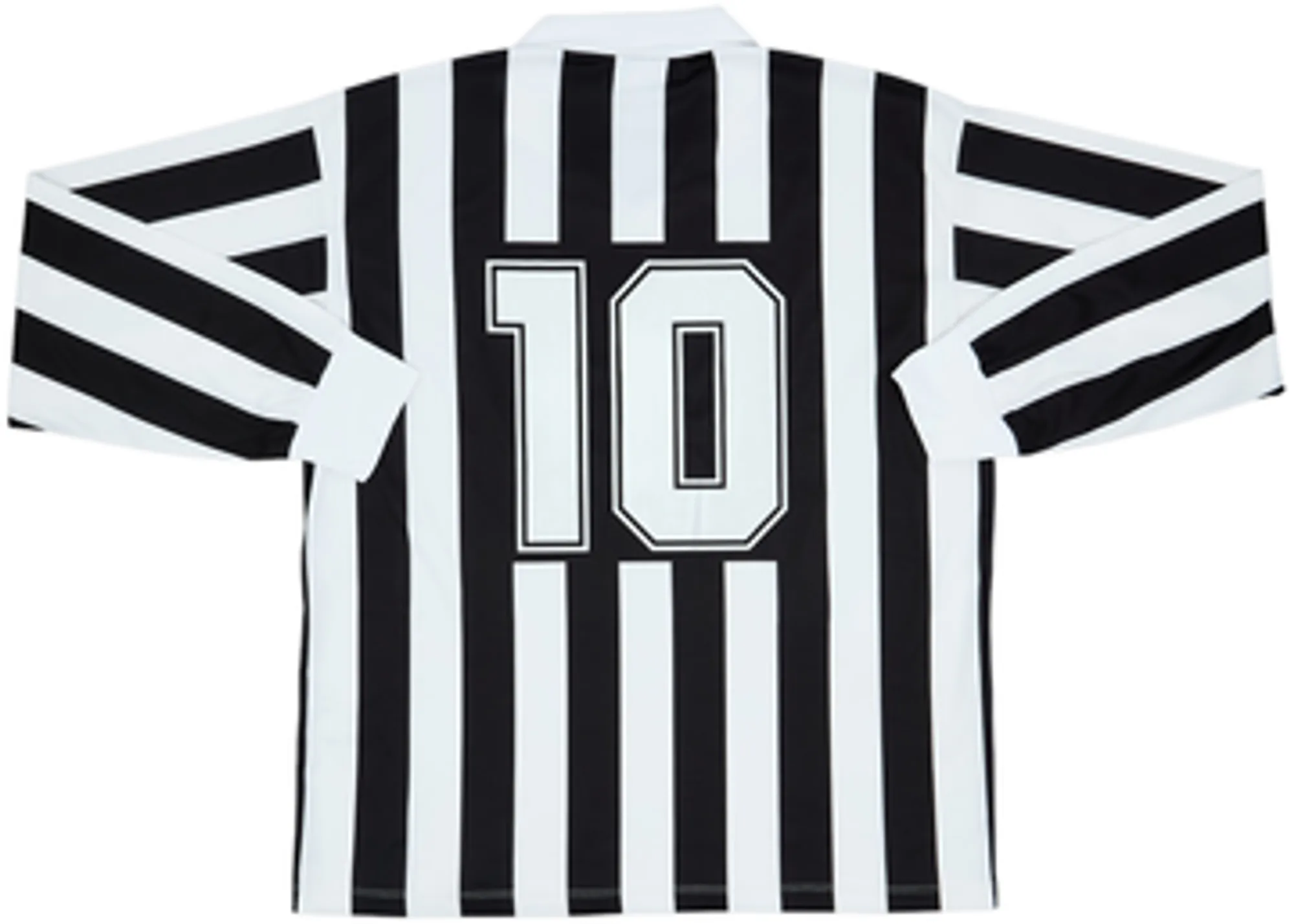 1991-92 Juventus Basic Home L/S Shirt #10 - 9/10 - (XL)