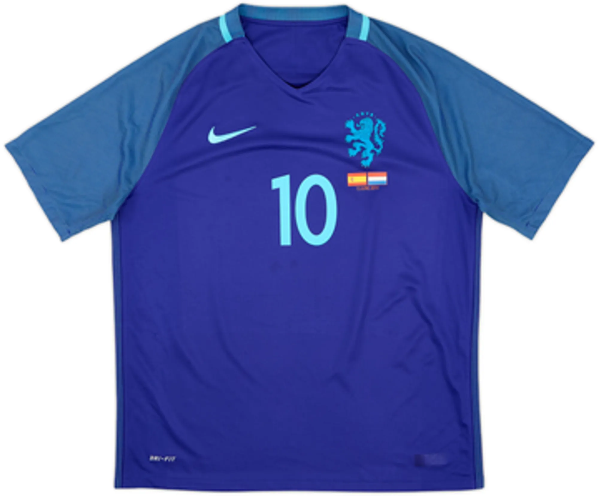 2016 Netherlands Away Shirt Sneijder #10 - 8/10 - (L)